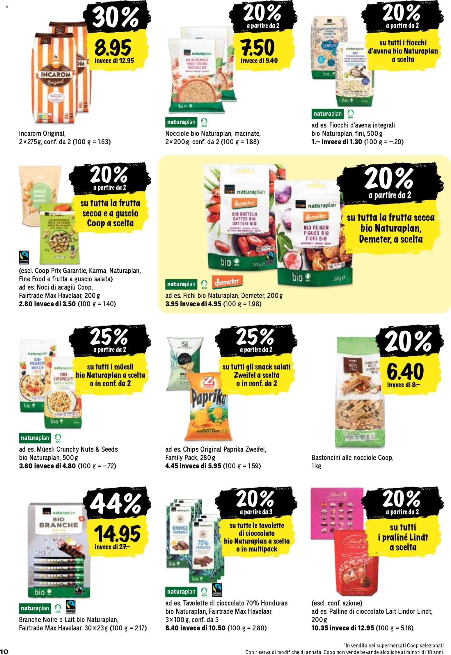 Coop - Una settimana di azioni (2025-11-06 - 2025-11-12)