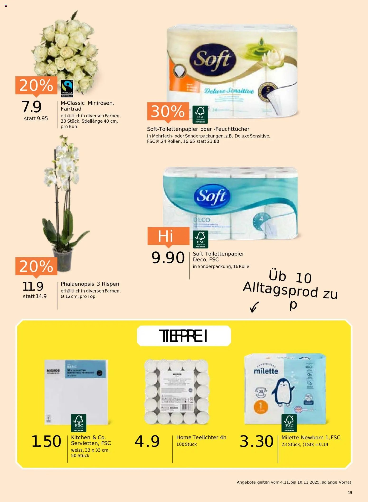 Migros Aktionen (2025-11-04 - 2025-11-10)