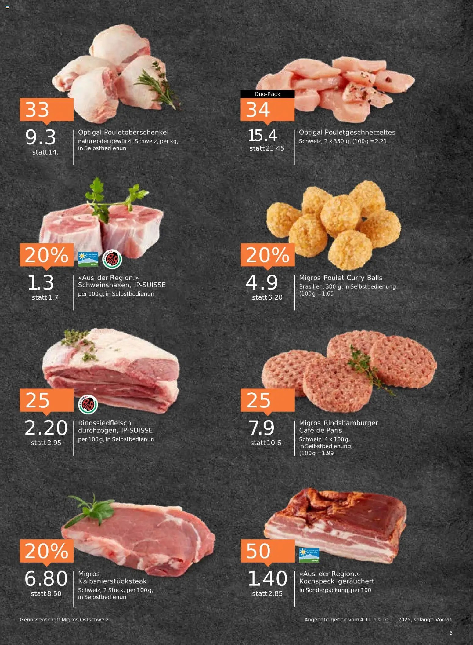 Migros Aktionen (2025-11-04 - 2025-11-10)