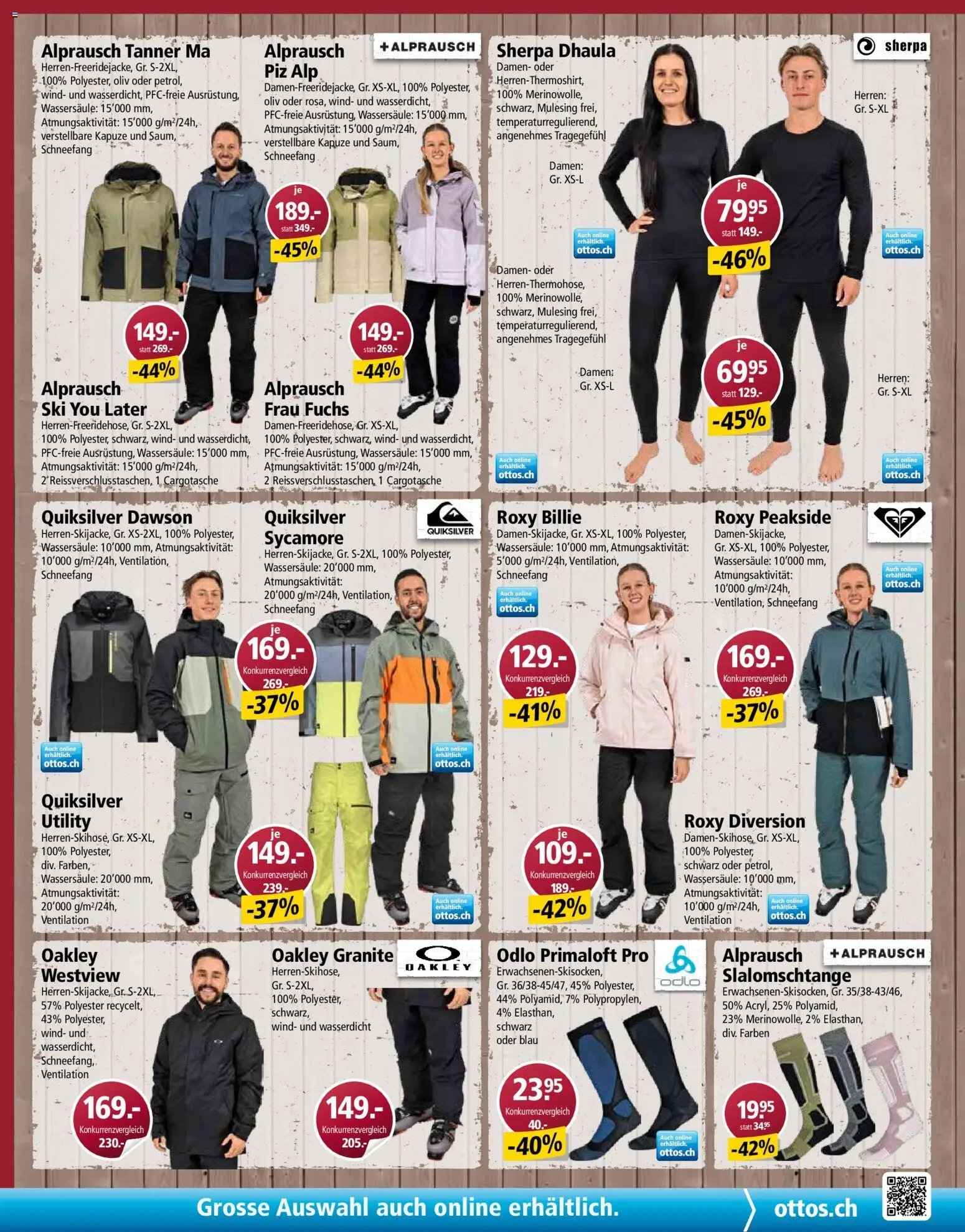 Otto's aktionen Wintersport Spezial