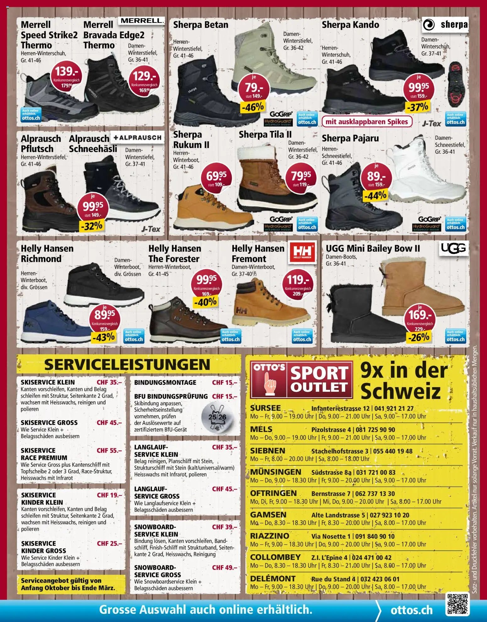 Otto's aktionen Wintersport Spezial