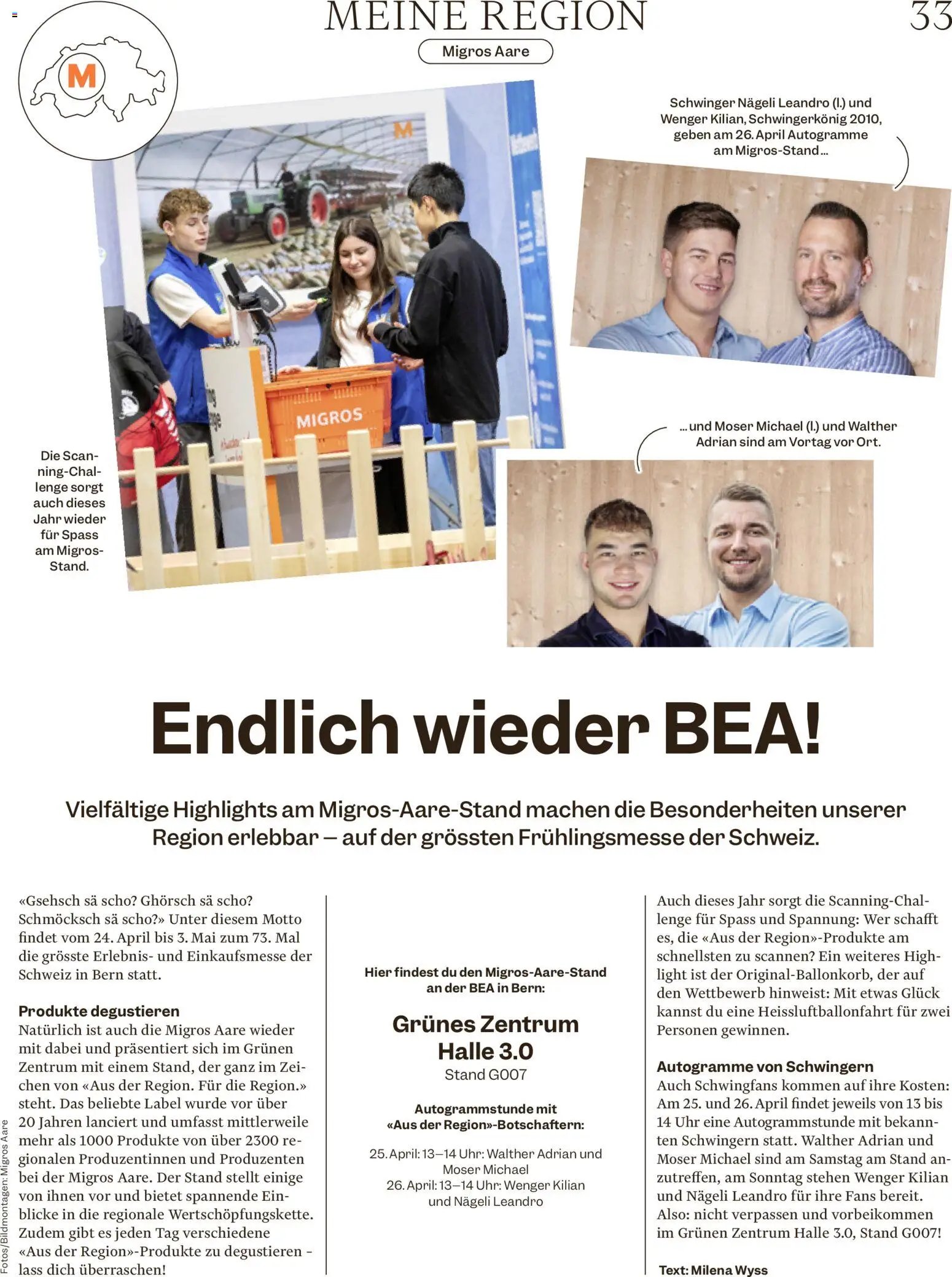 Migros aktionen (2026-04-22 - 2026-04-27)