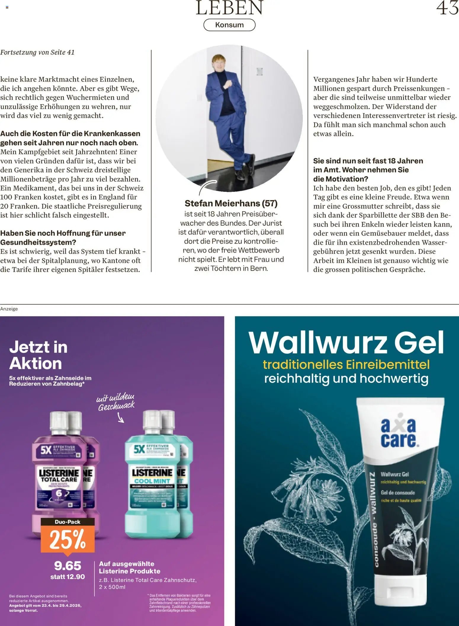 Migros aktionen (2026-04-22 - 2026-04-27)