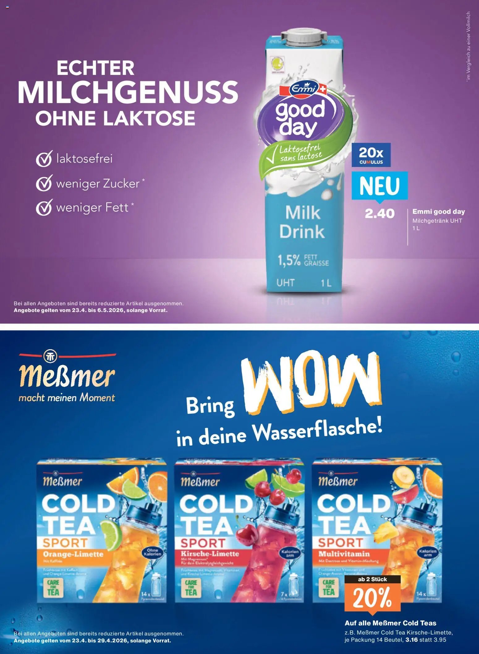 Migros aktionen (2026-04-22 - 2026-04-27)