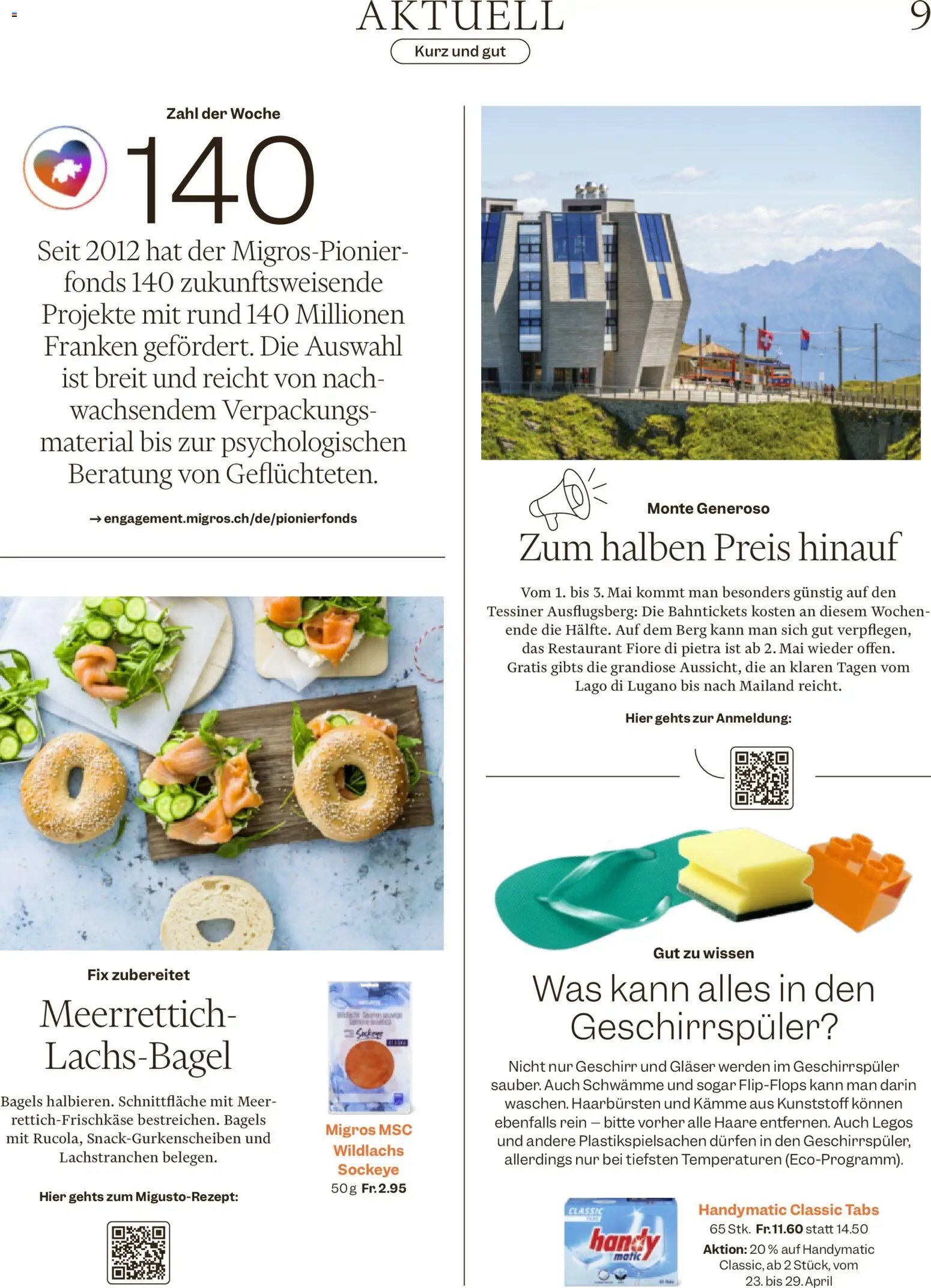 Migros aktionen (2026-04-22 - 2026-04-27)