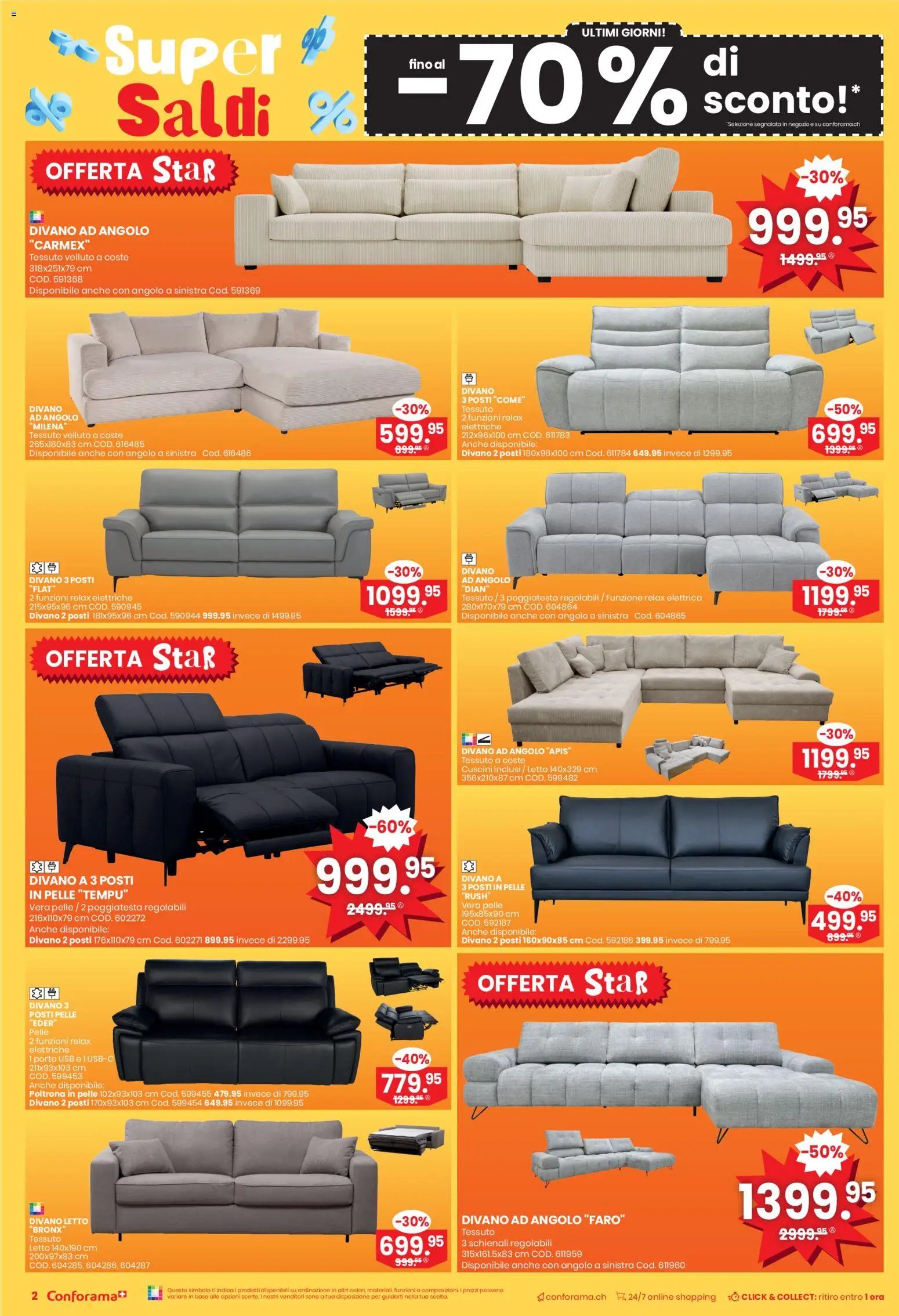 Conforama Aktionen IT (2026-01-21 - 2026-02-03) | 2