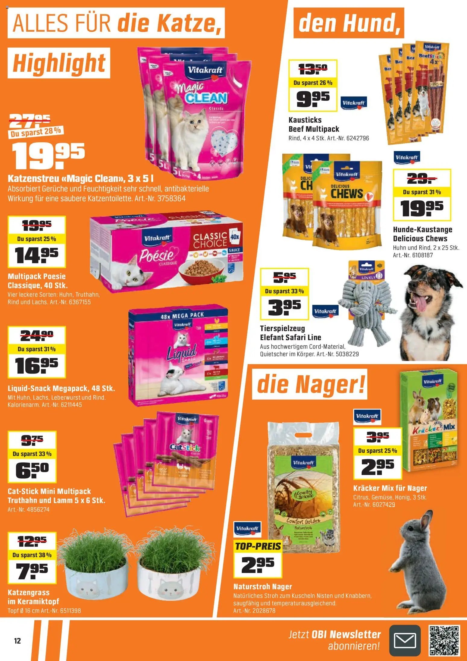 OBI - BIBERSTARKE Angebote bei OBI. (2026-02-14 - 2026-02-28) | 12