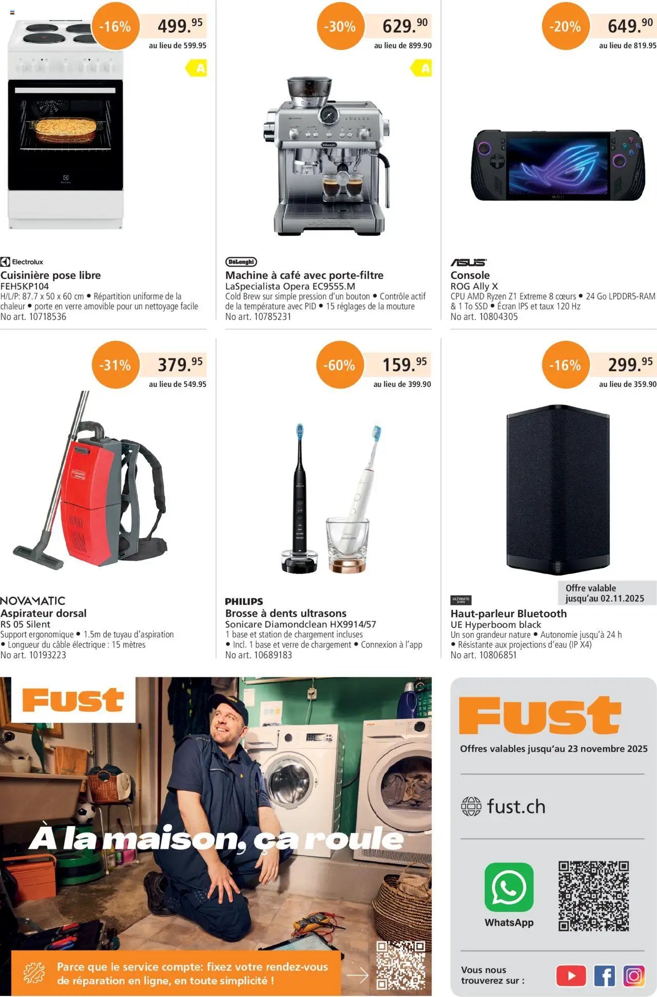 Fust Aktionen FR (2025-10-20 - 2025-11-23)