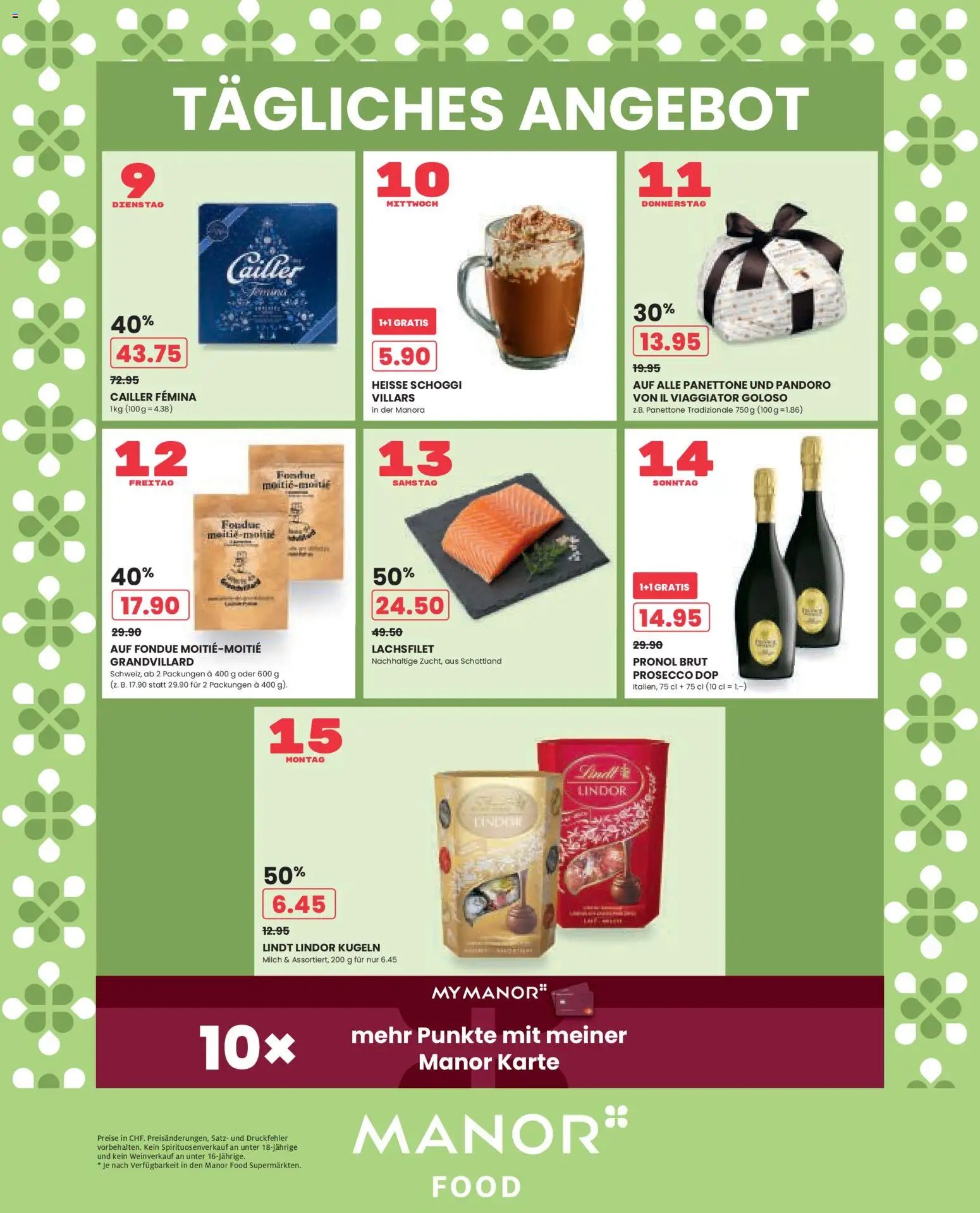 Manor Aktionen (2025-12-09 - 2025-12-15)