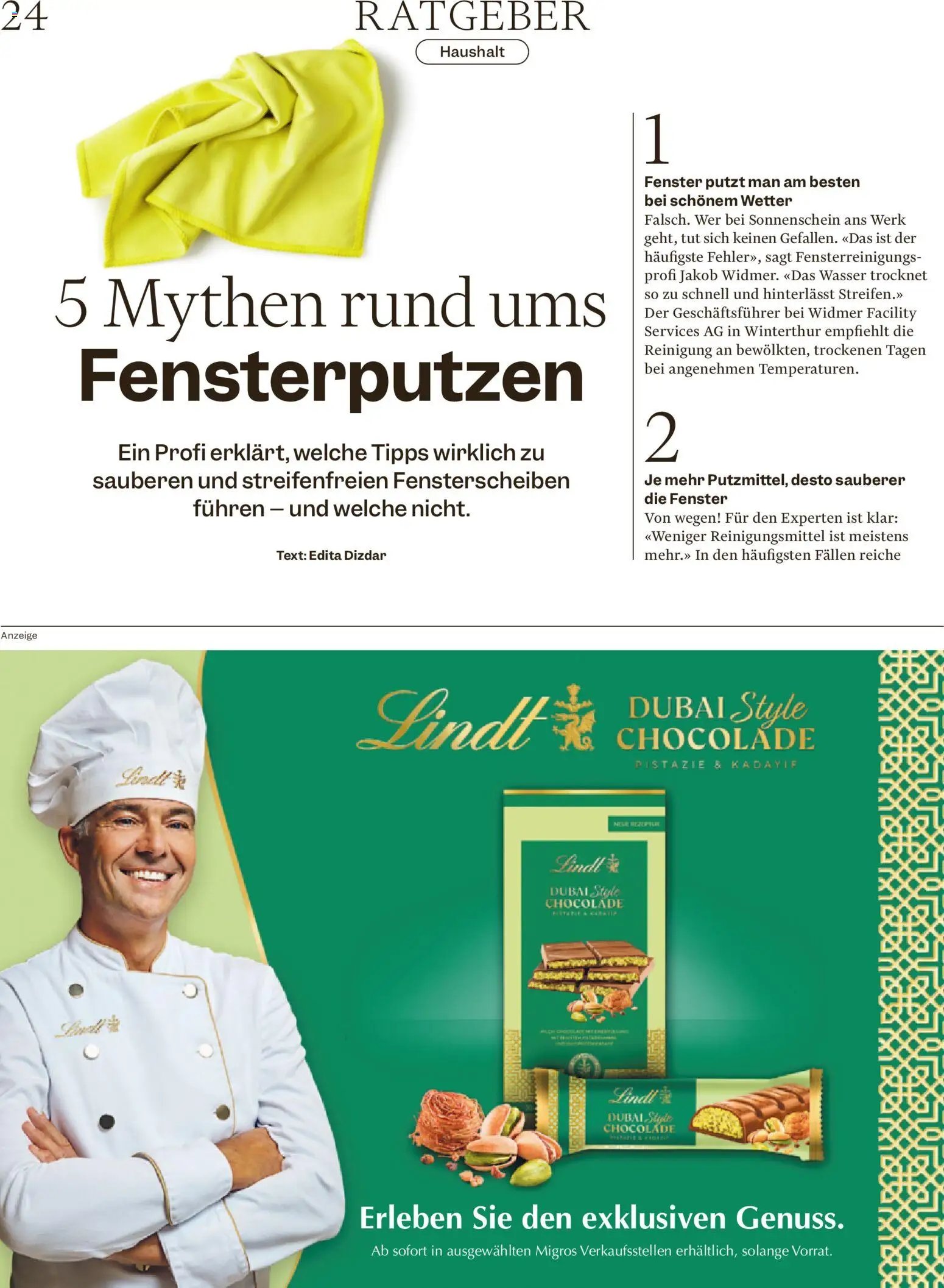 Migros aktionen Magazin