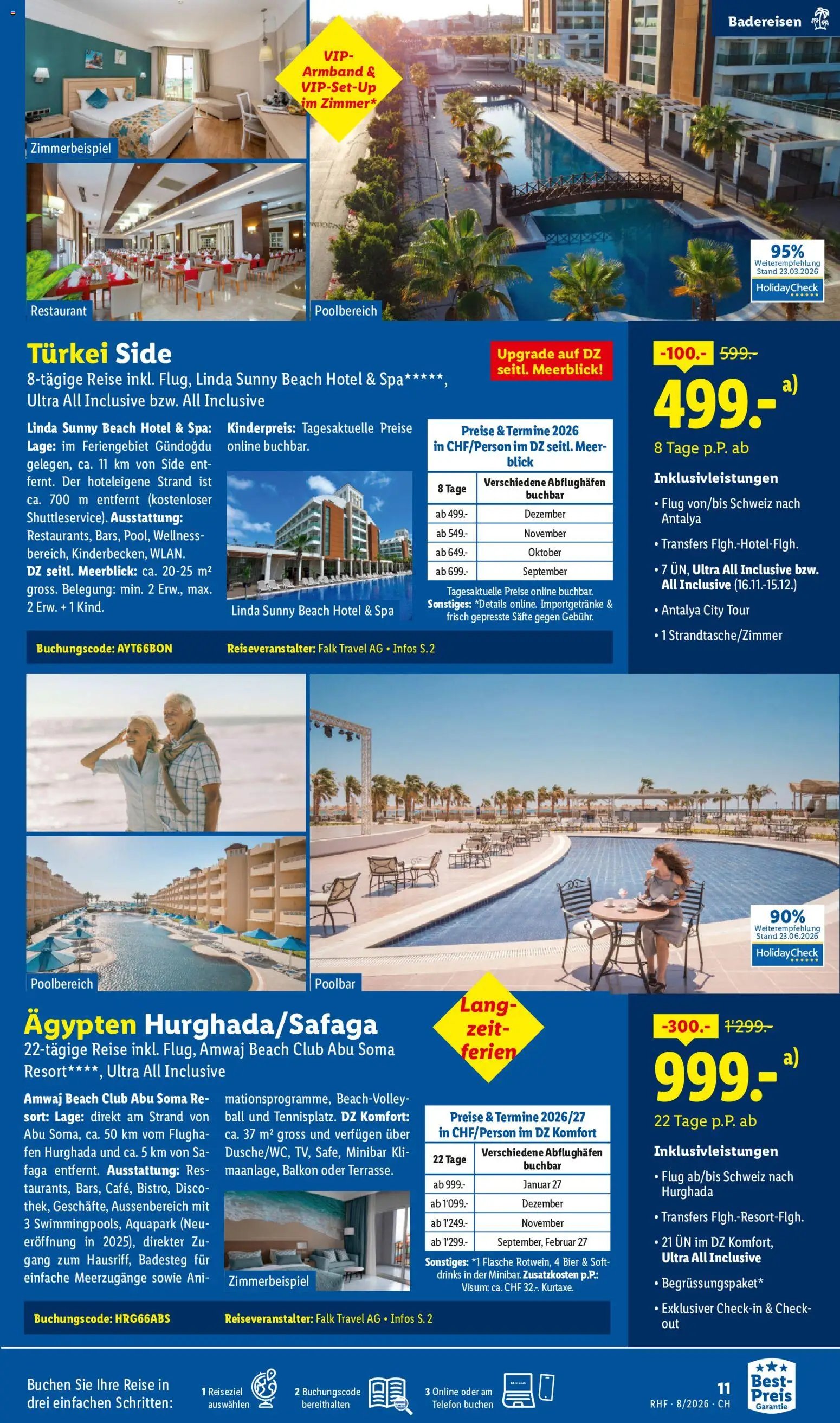 Lidl aktionen Reise-Highlights