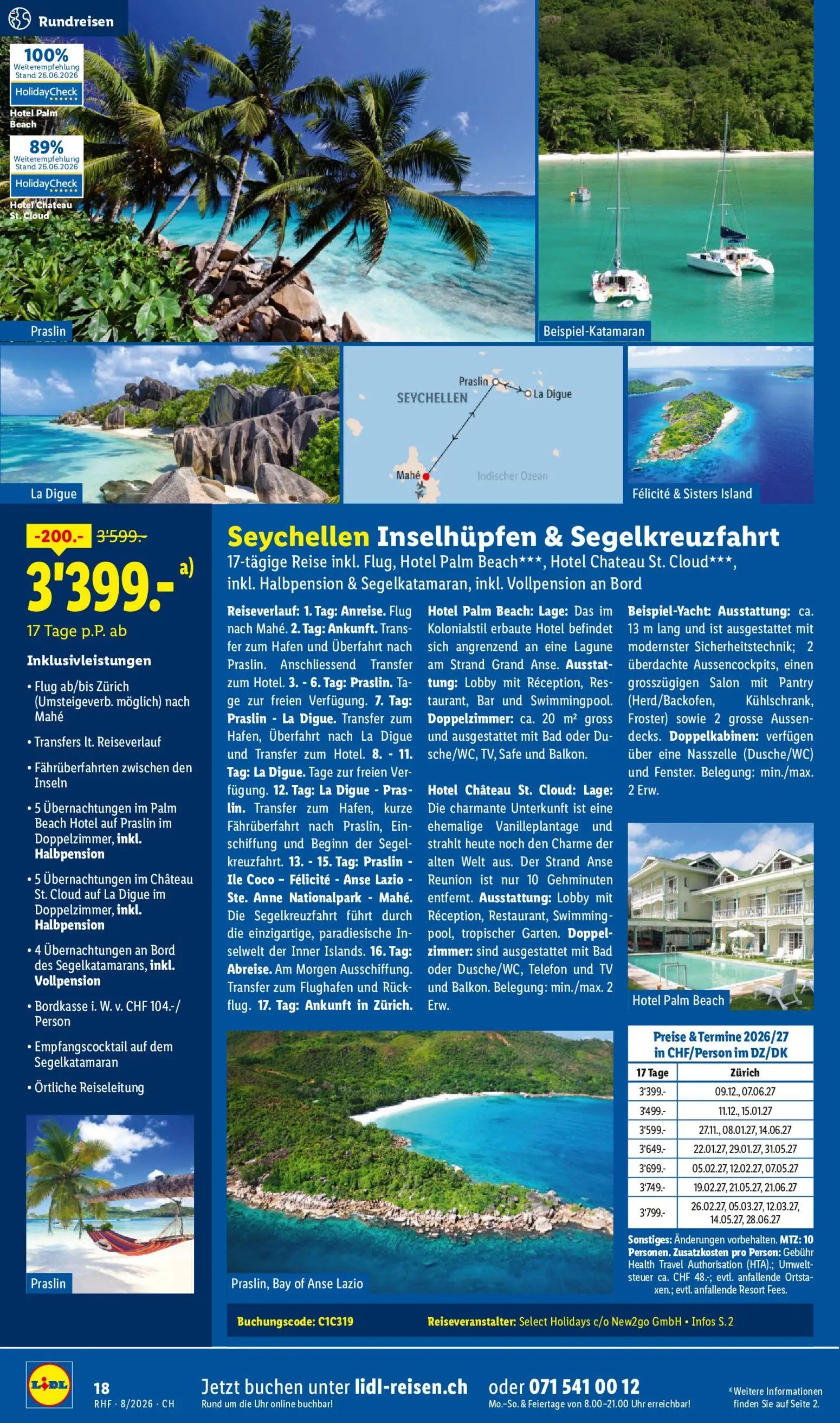 Lidl aktionen Reise-Highlights