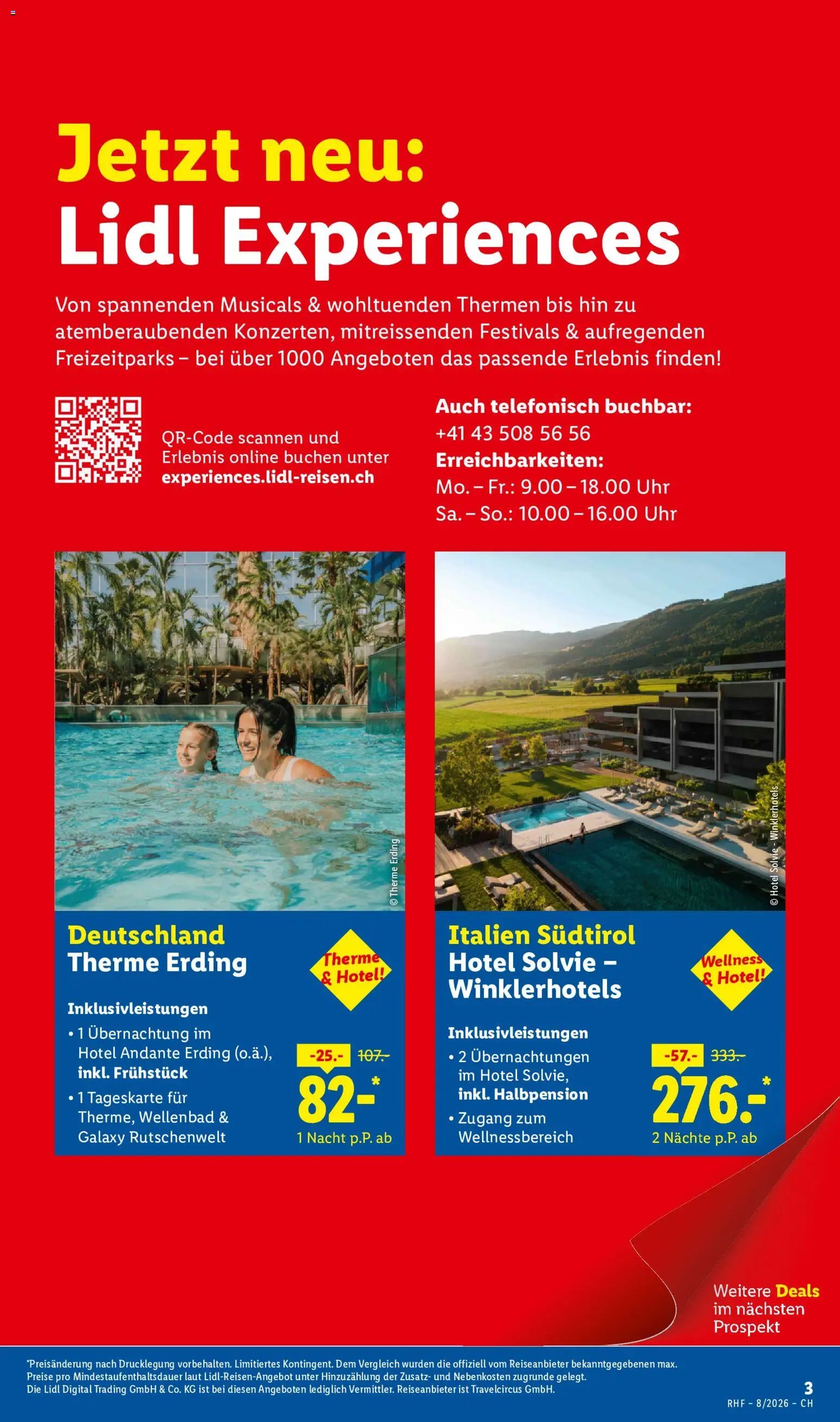 Lidl aktionen Reise-Highlights