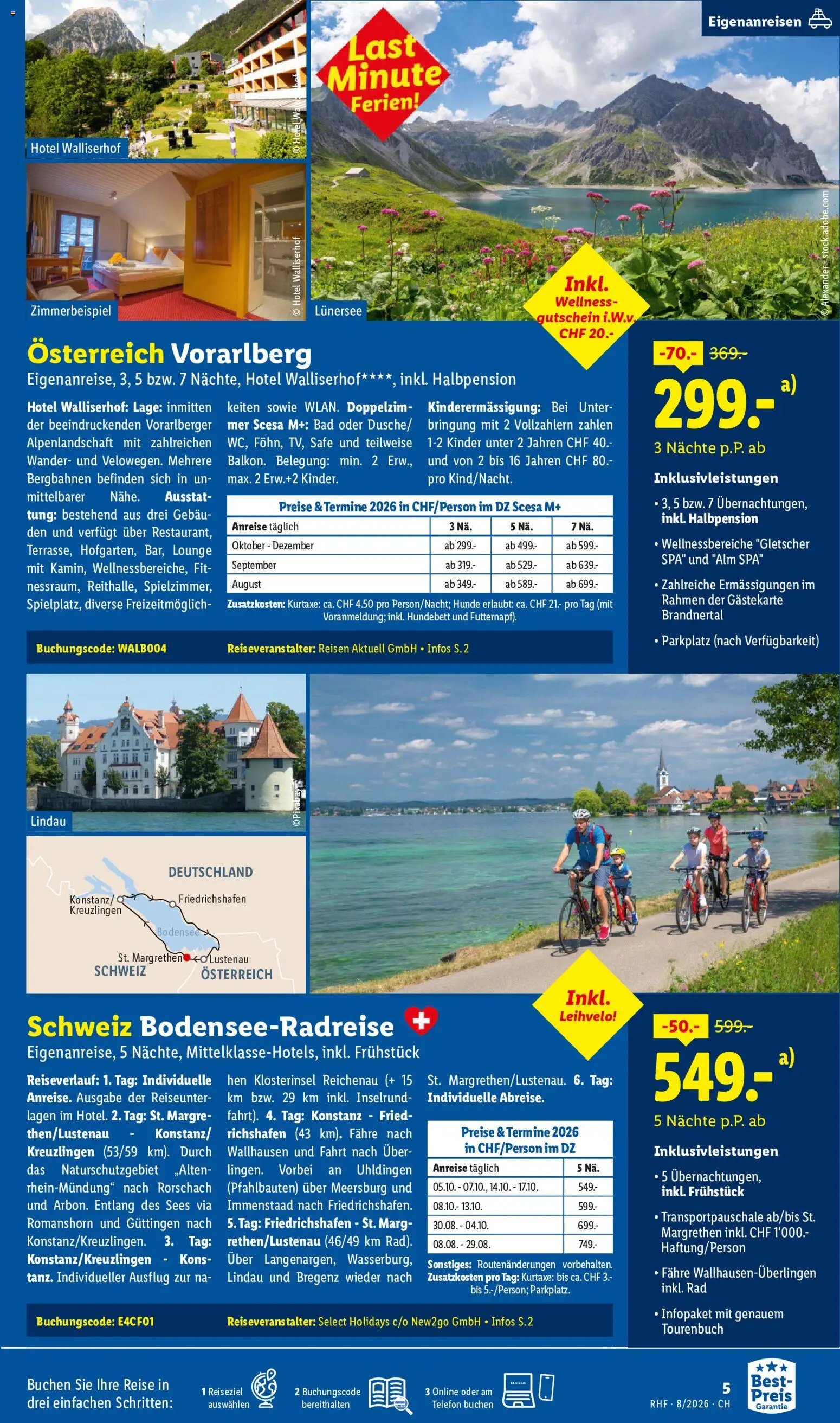 Lidl aktionen Reise-Highlights