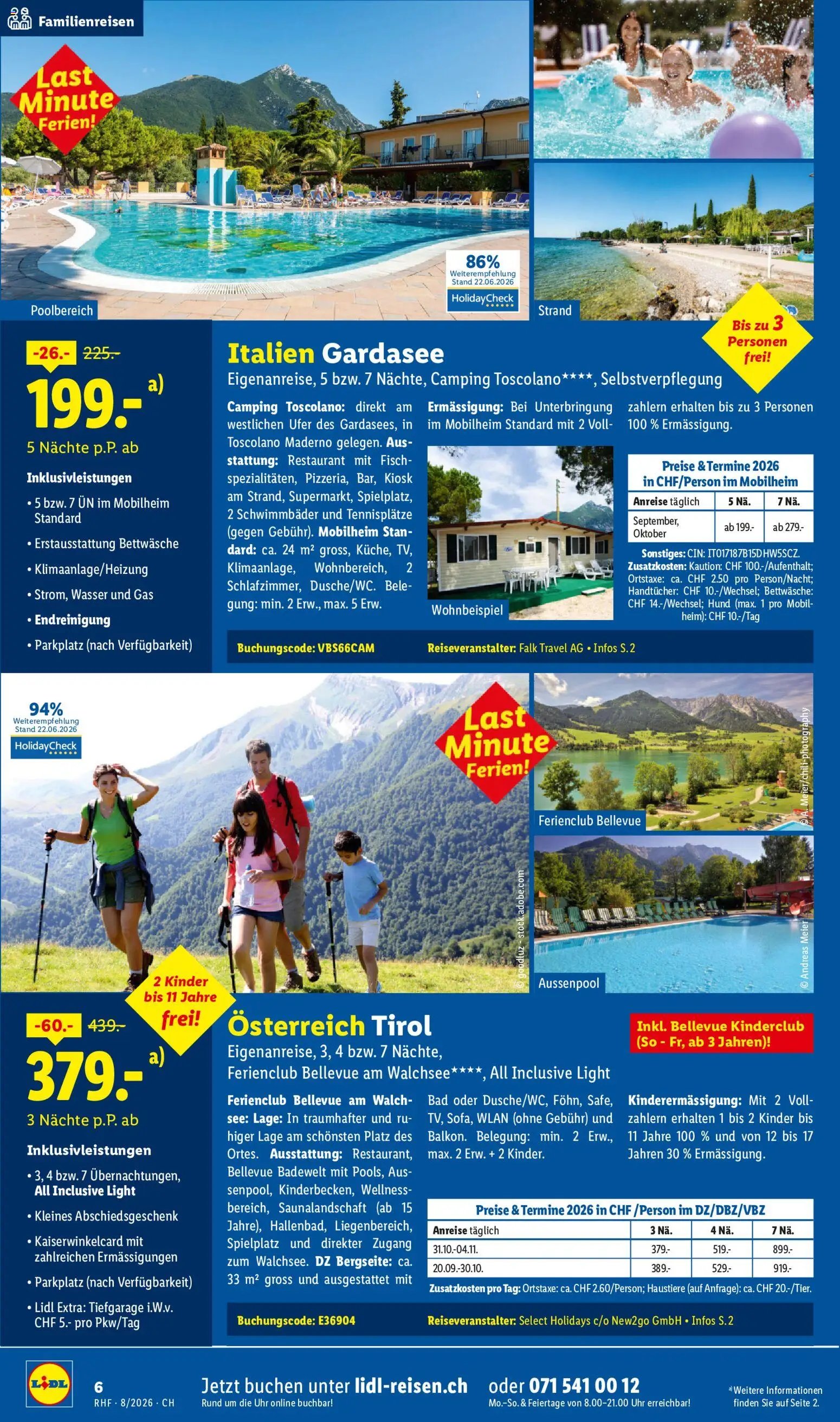 Lidl aktionen Reise-Highlights