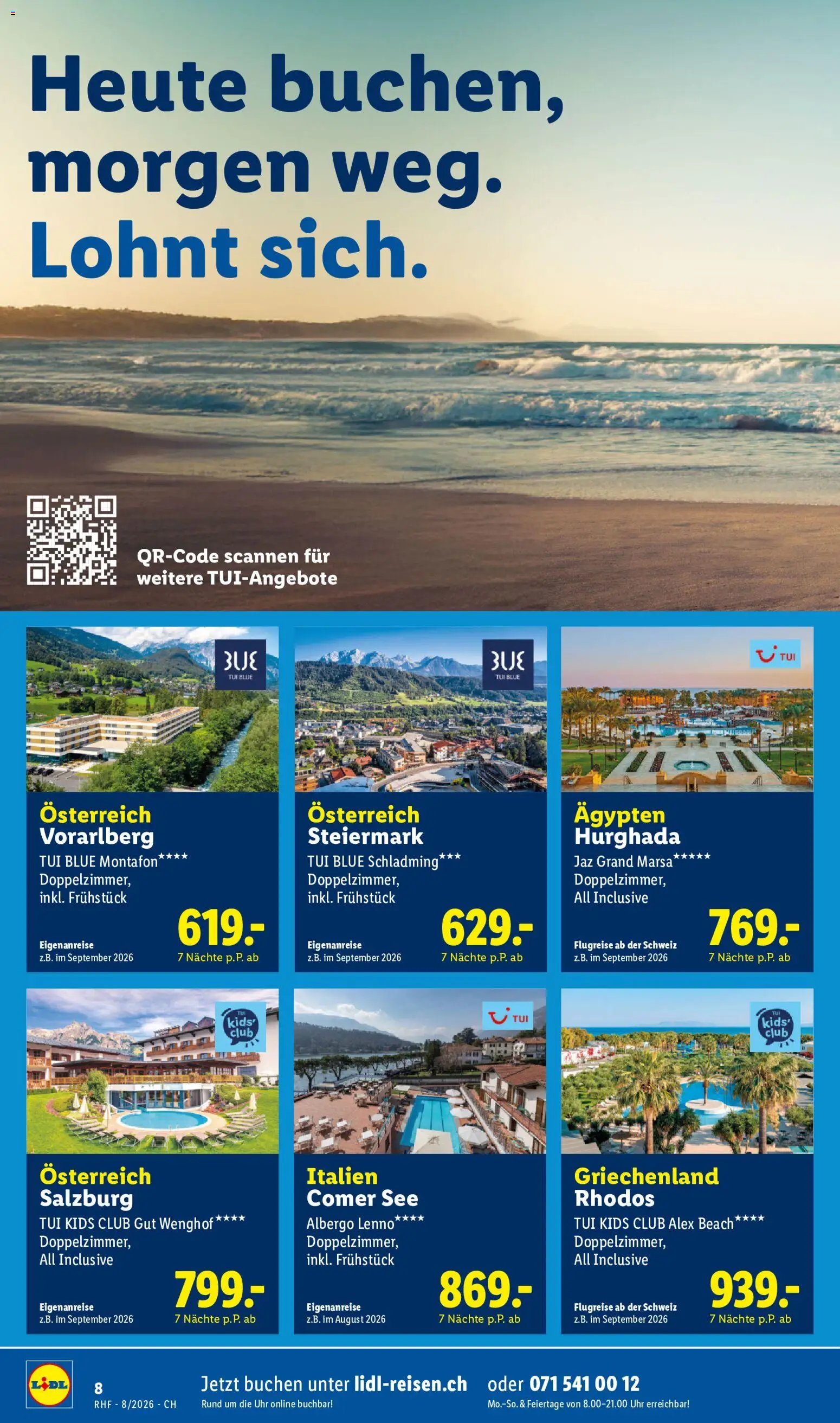 Lidl aktionen Reise-Highlights
