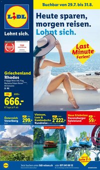 Lidl aktionen Reise-Highlights