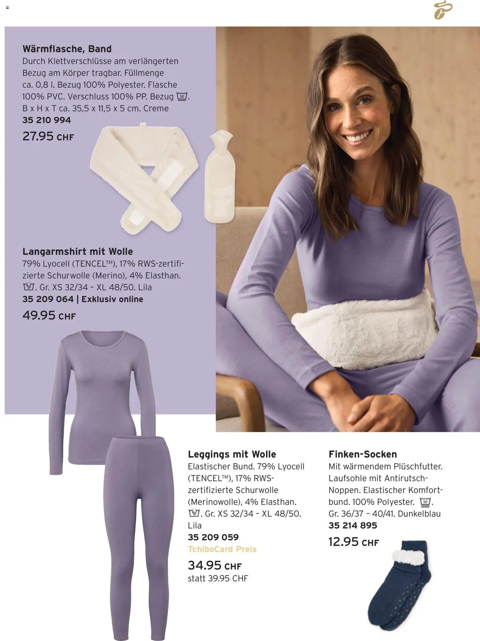 Tchibo Aktionen Die Freude am süssen Nichtstun (2025-12-09 - 2025-12-31) | 15