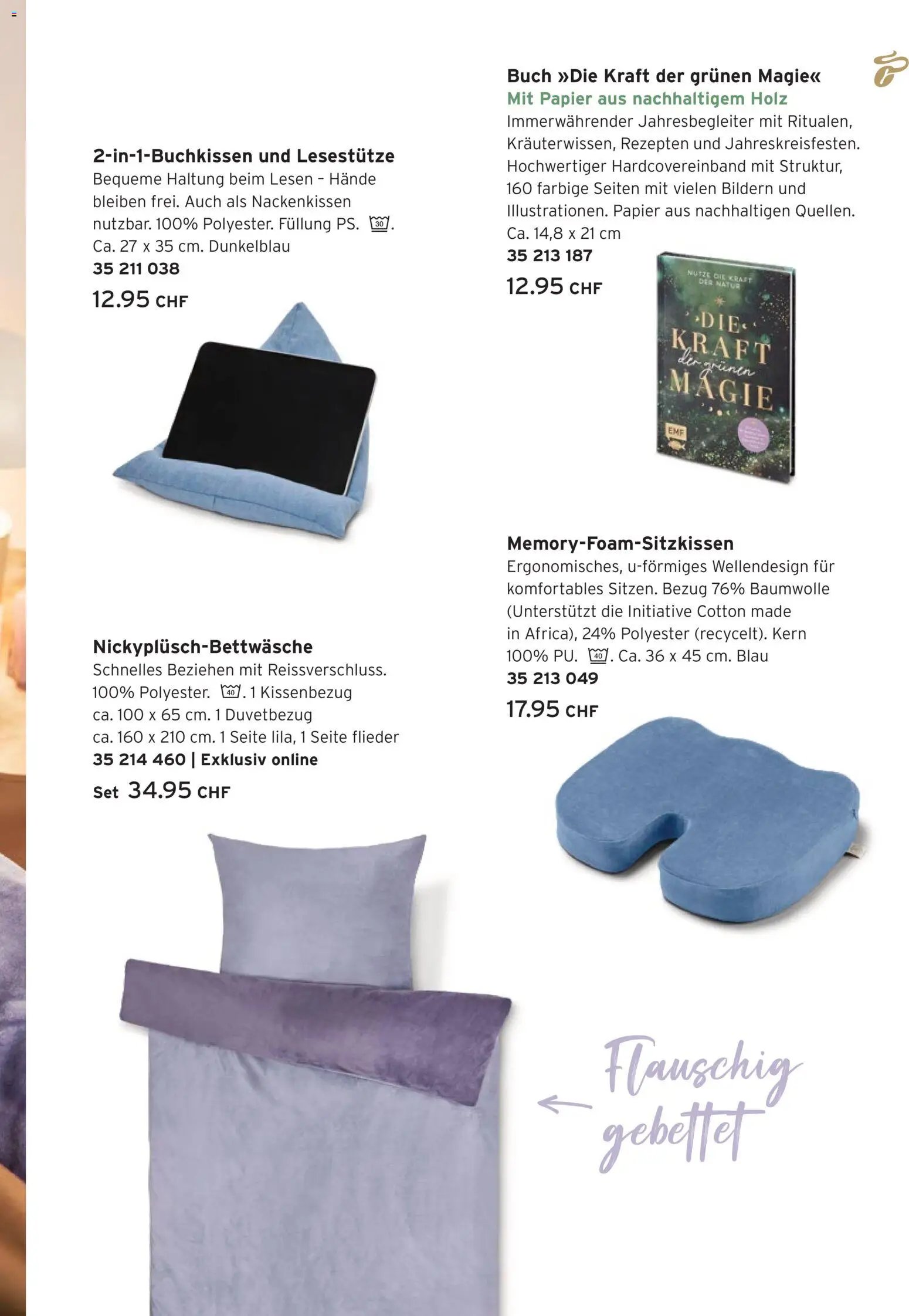 Tchibo Aktionen Die Freude am süssen Nichtstun (2025-12-09 - 2025-12-31) | 19