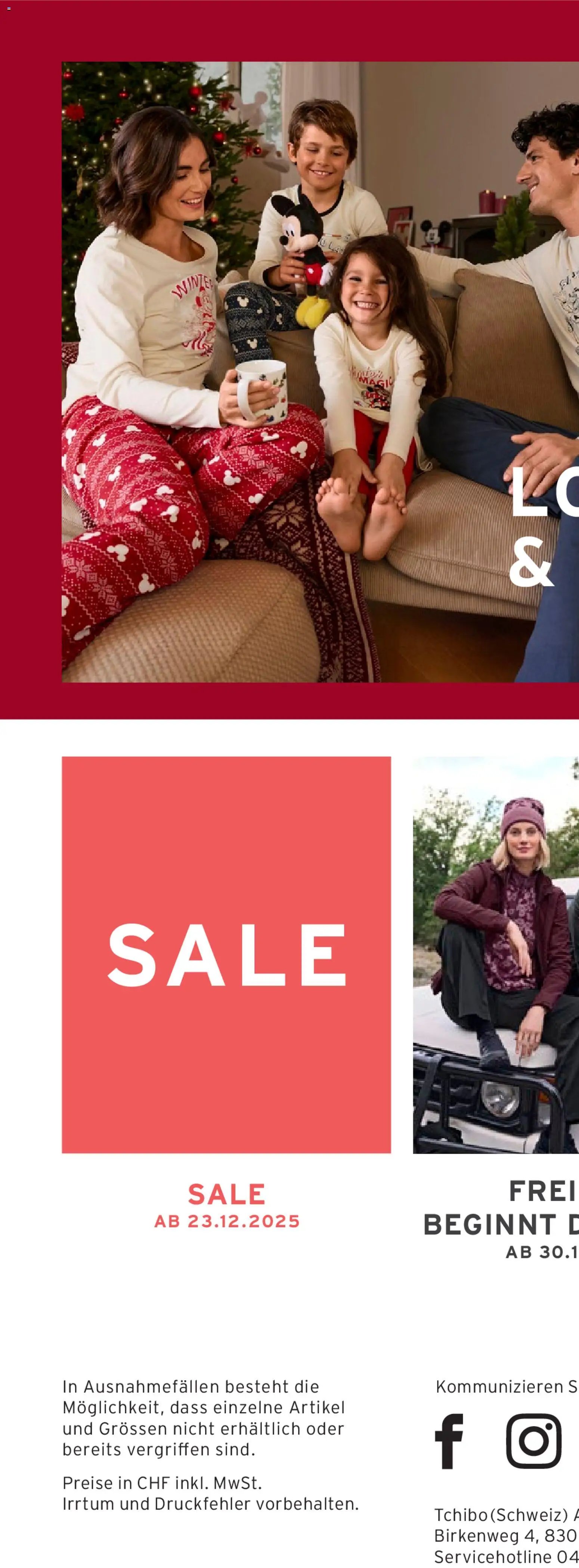 Tchibo Aktionen Die Freude am süssen Nichtstun (2025-12-09 - 2025-12-31) | 40