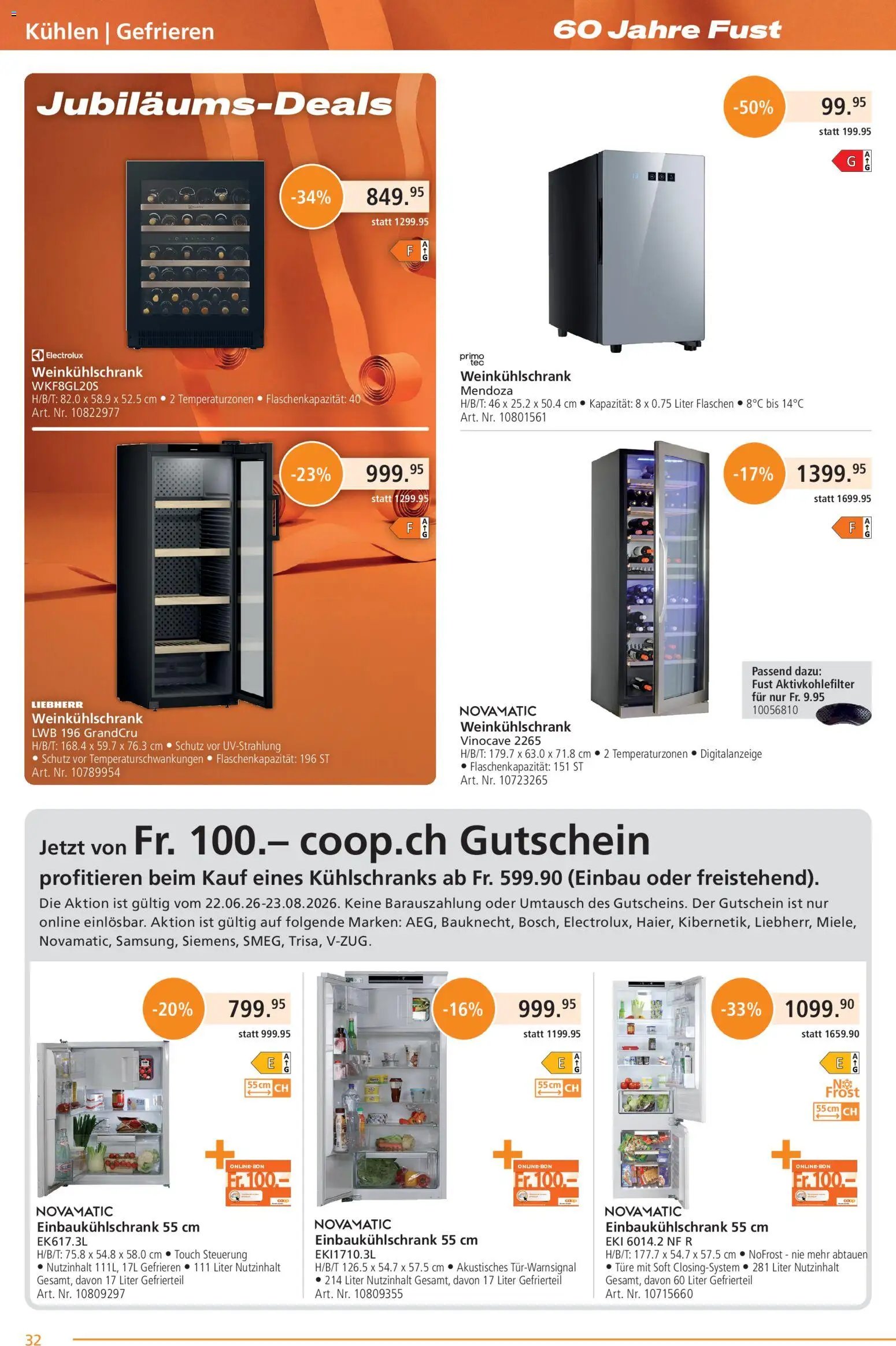 Fust aktionen