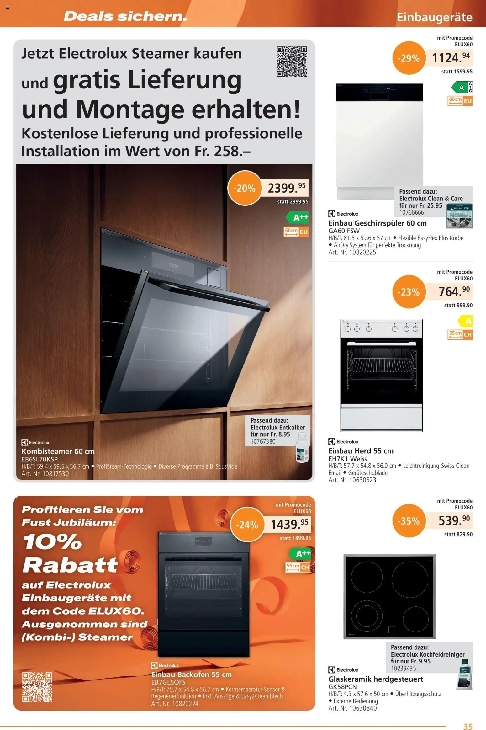 Fust aktionen