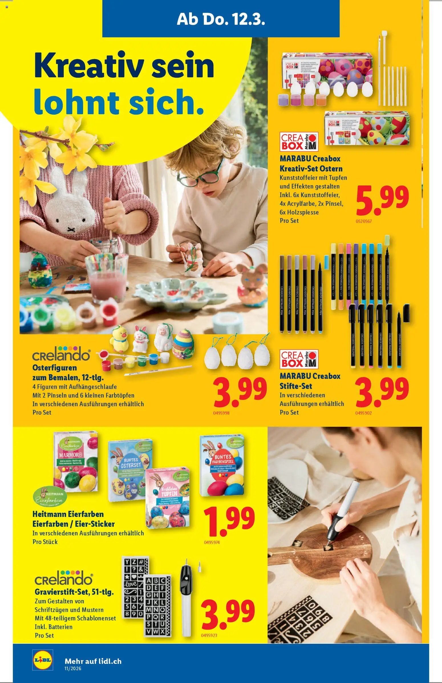 Lidl aktionen (2026-03-12 - 2026-03-18)