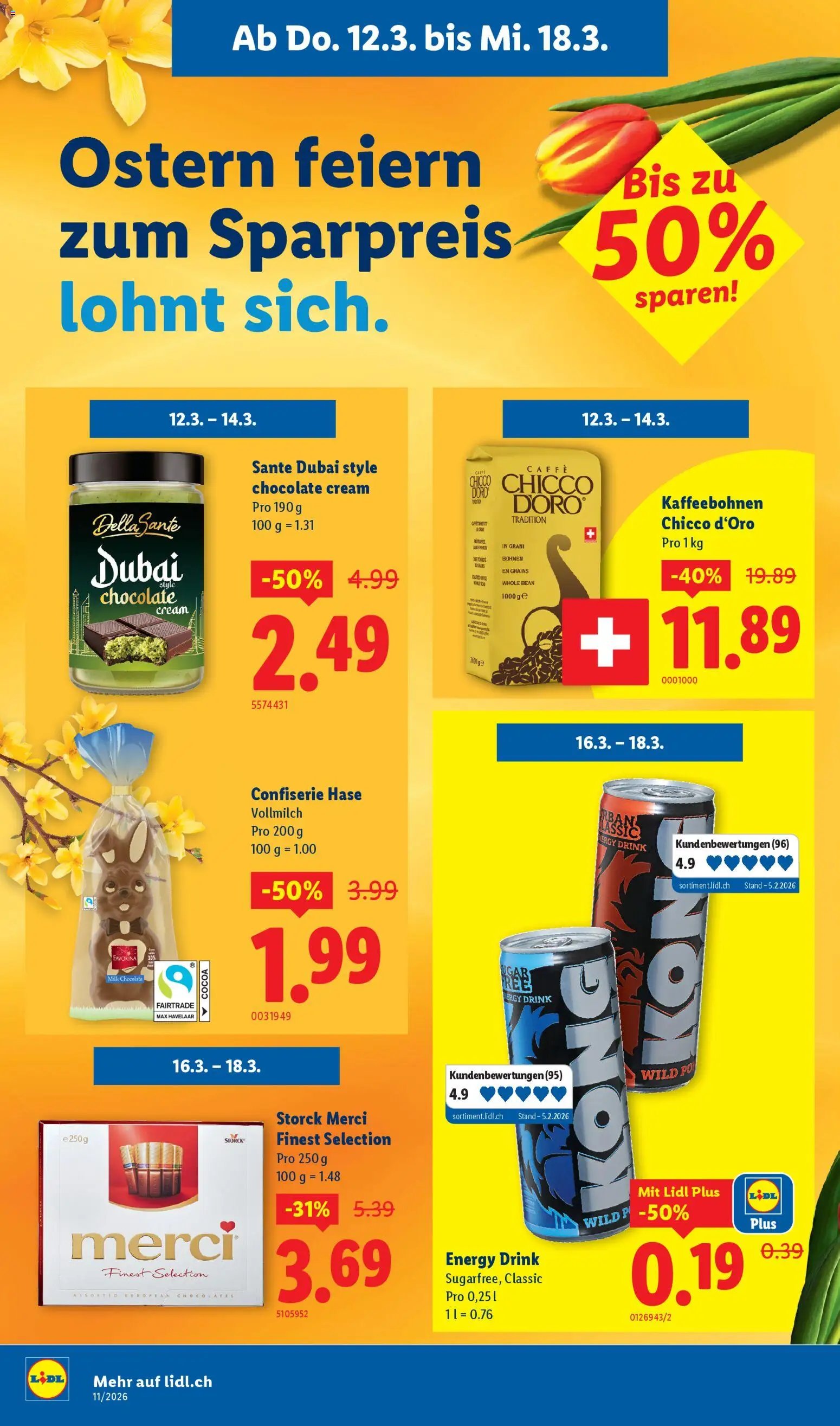 Lidl aktionen (2026-03-12 - 2026-03-18)