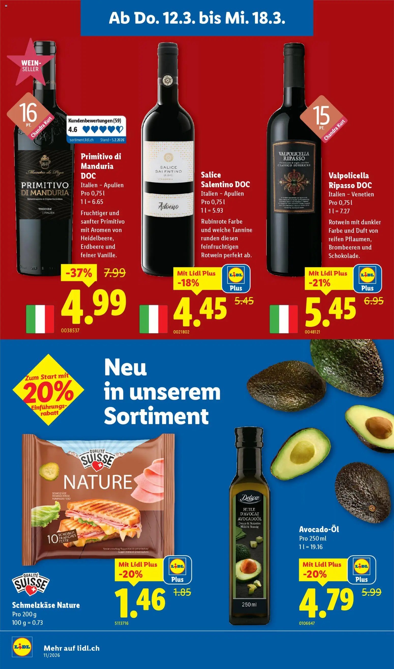 Lidl aktionen (2026-03-12 - 2026-03-18)