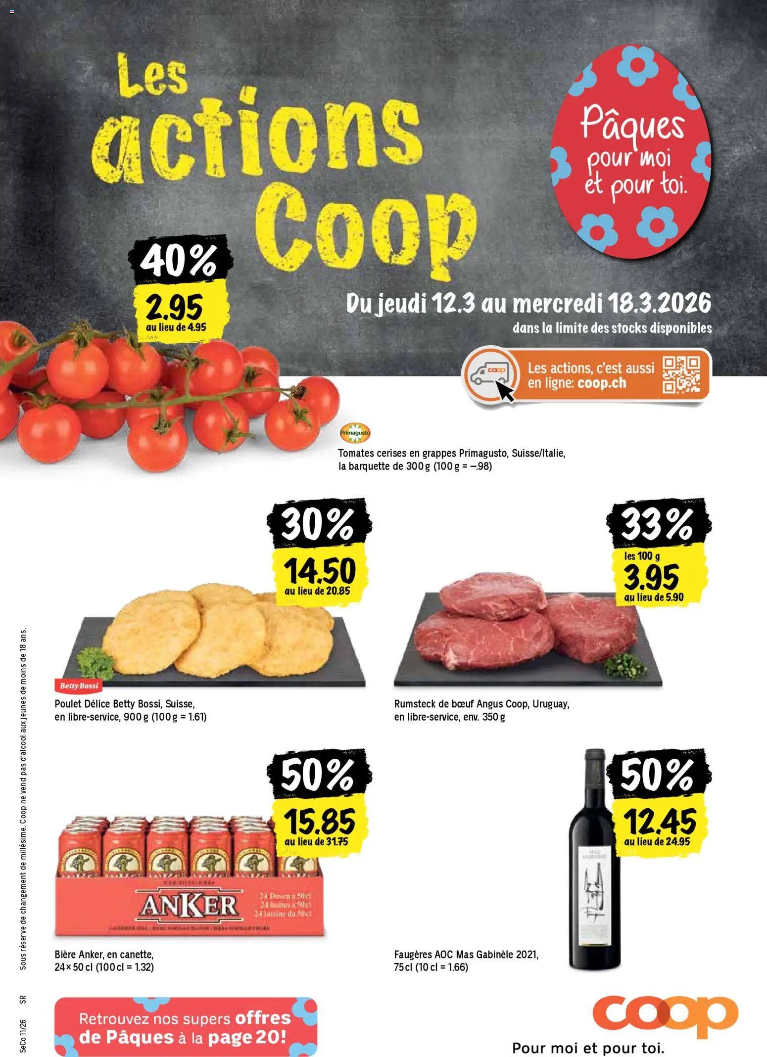 Coop aktionen FR (2026-03-12 - 2026-03-18)