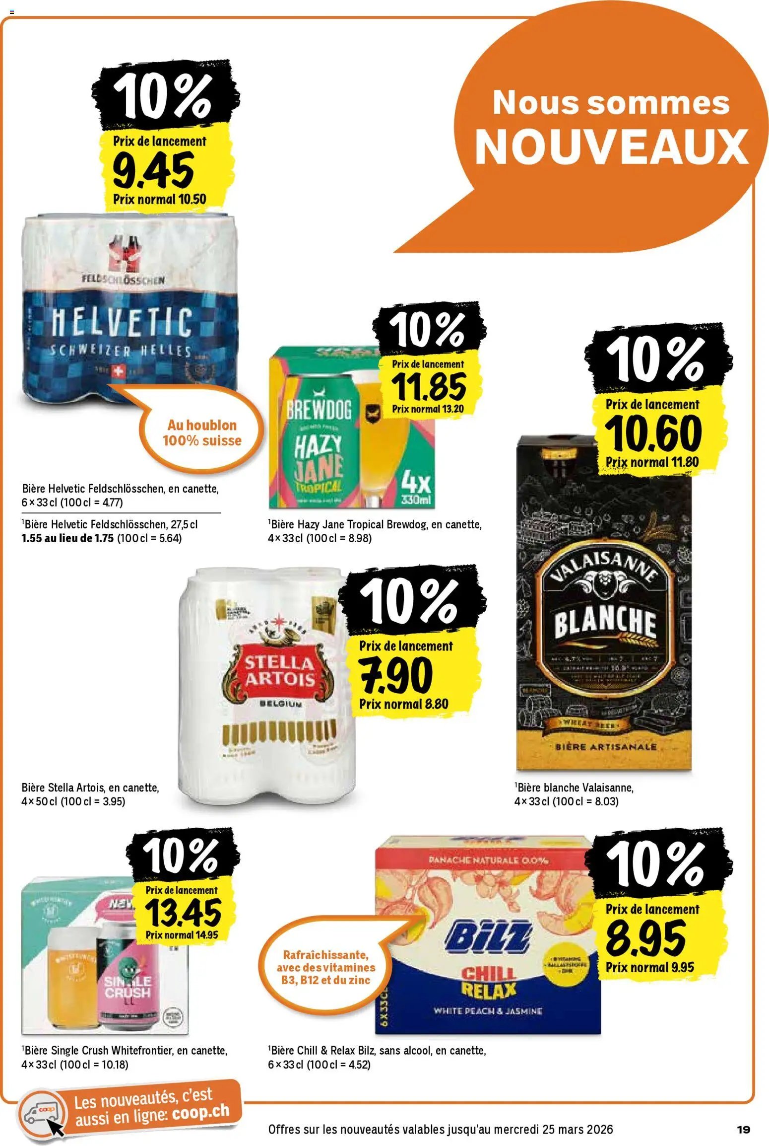 Coop aktionen FR (2026-03-12 - 2026-03-18)