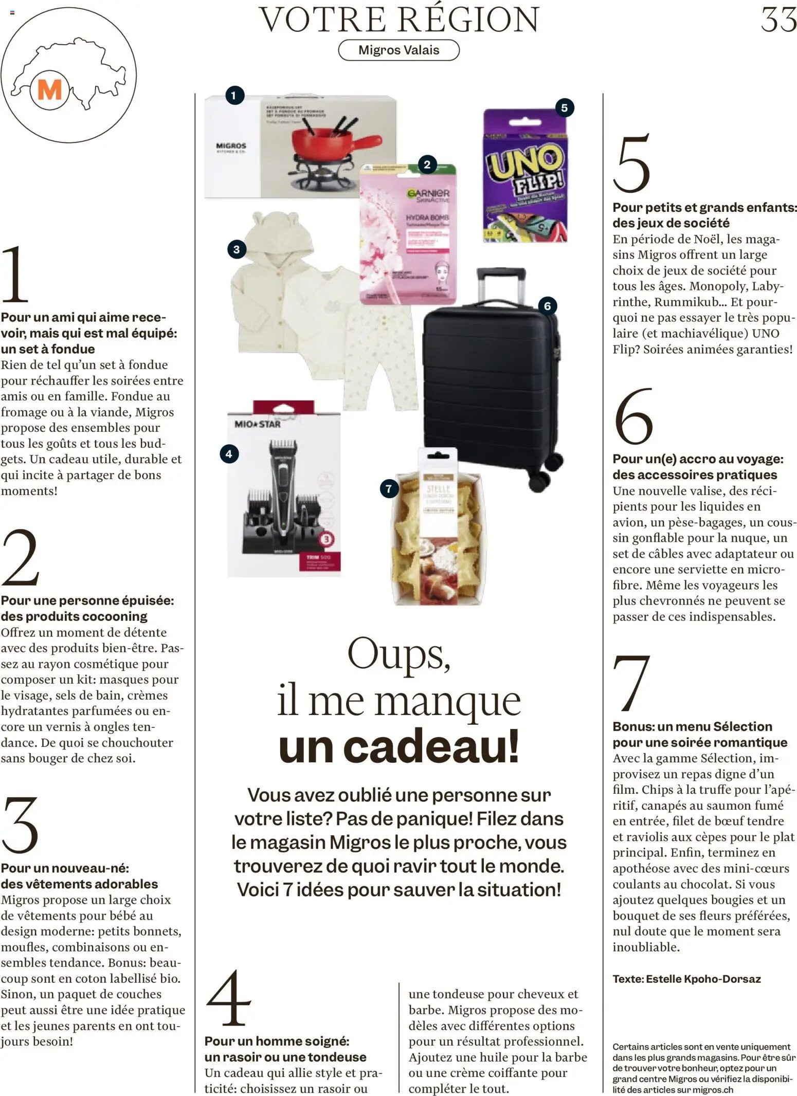 Migros Magazin FR (2025-12-22 - 2025-12-29) | 33