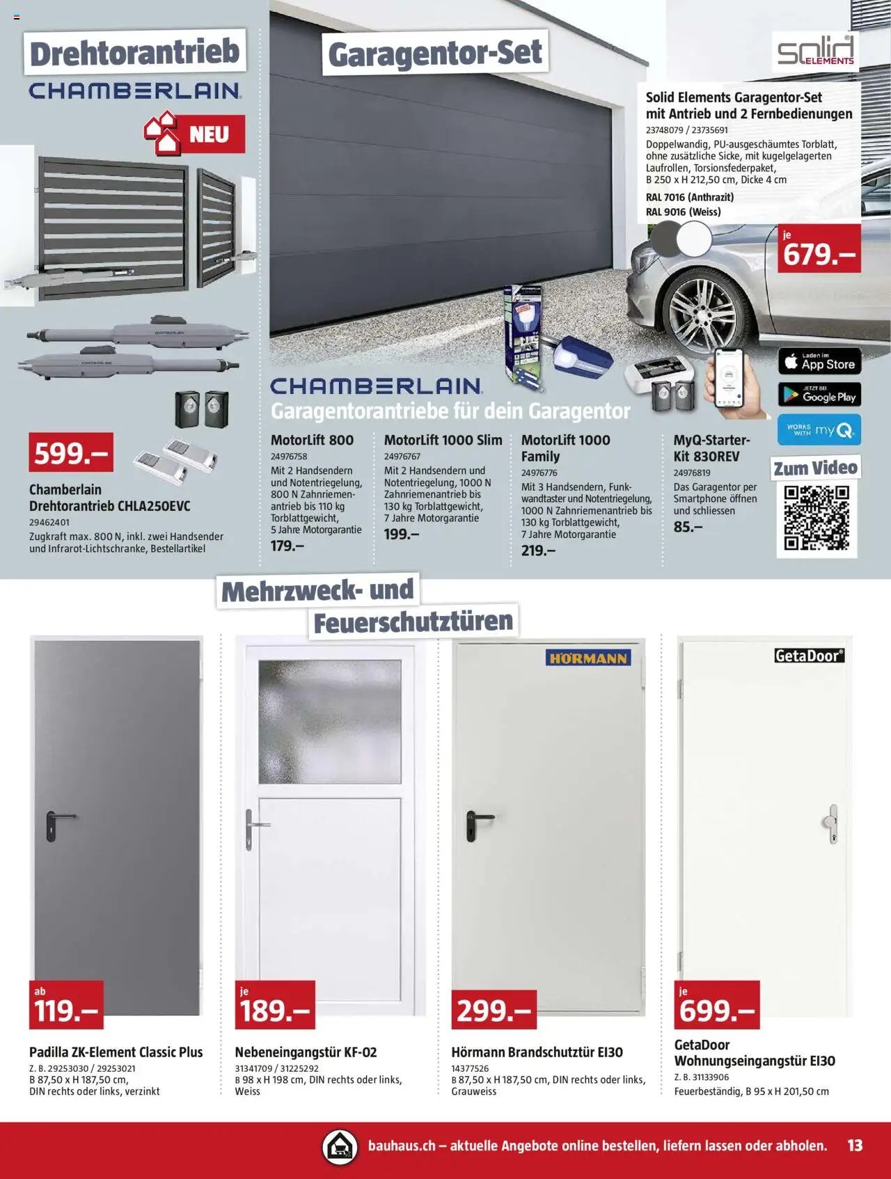 Bauhaus Aktionen (2025-07-28 - 2025-08-24)