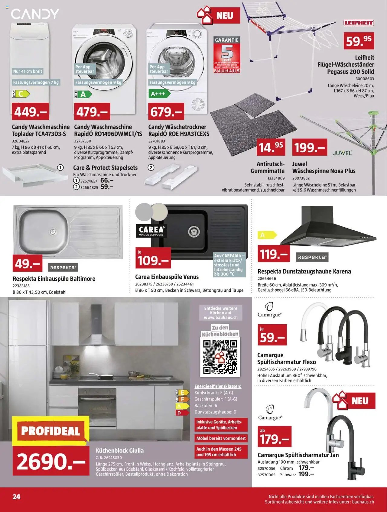 Bauhaus Aktionen (2025-07-28 - 2025-08-24)