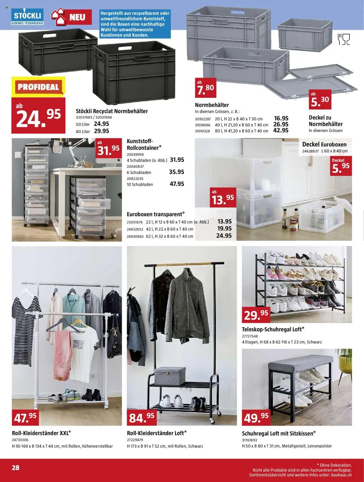 Bauhaus Aktionen (2025-07-28 - 2025-08-24)