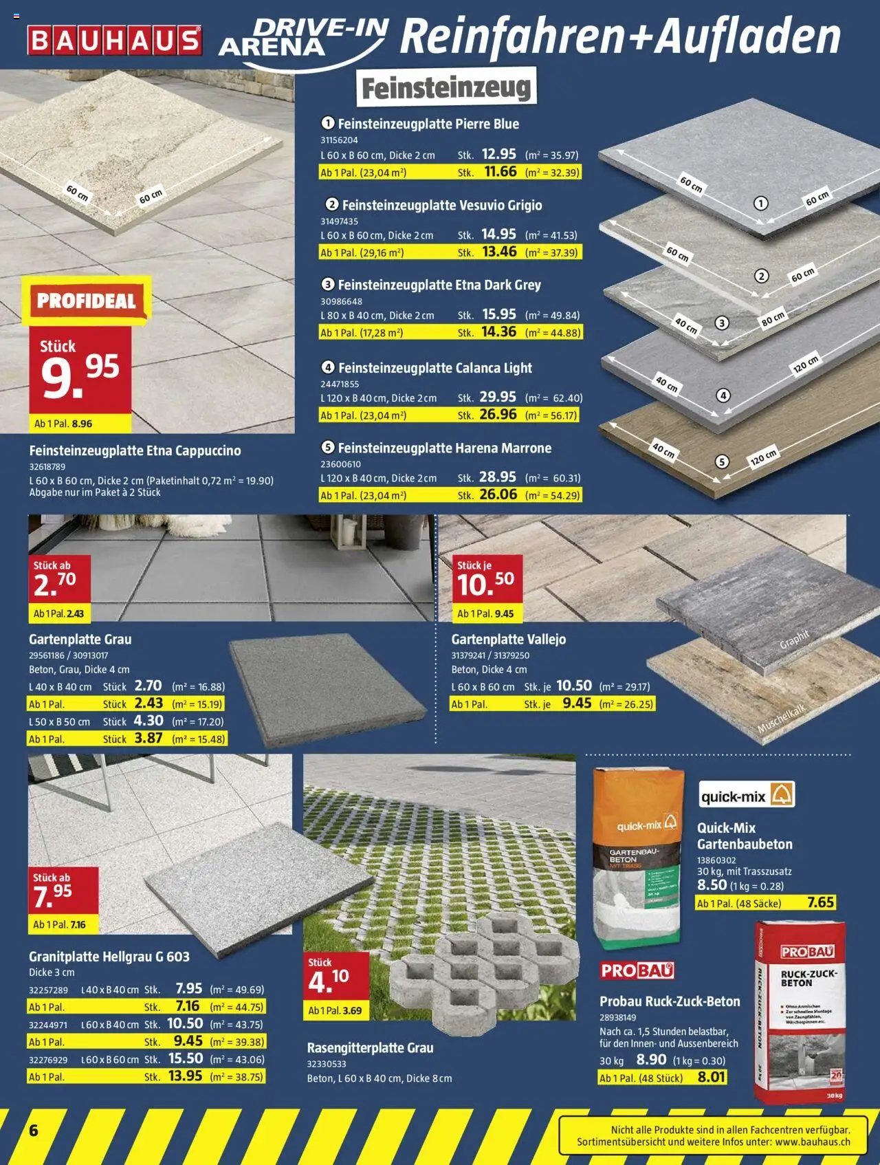 Bauhaus Aktionen (2025-07-28 - 2025-08-24)