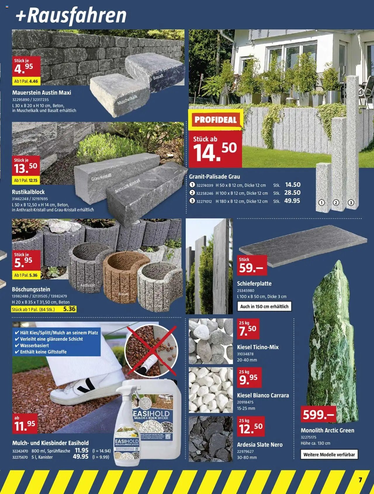 Bauhaus Aktionen (2025-07-28 - 2025-08-24)
