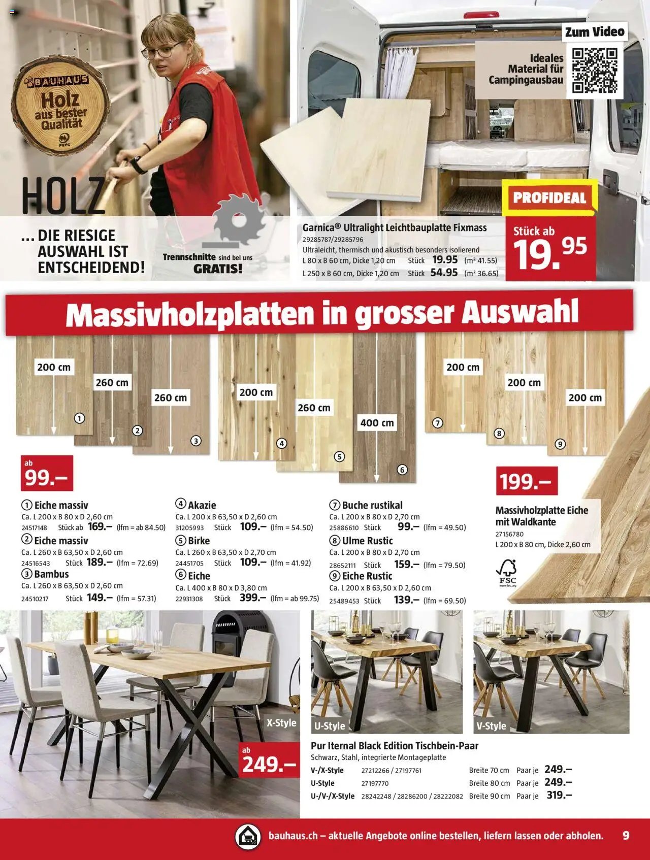 Bauhaus Aktionen (2025-07-28 - 2025-08-24)