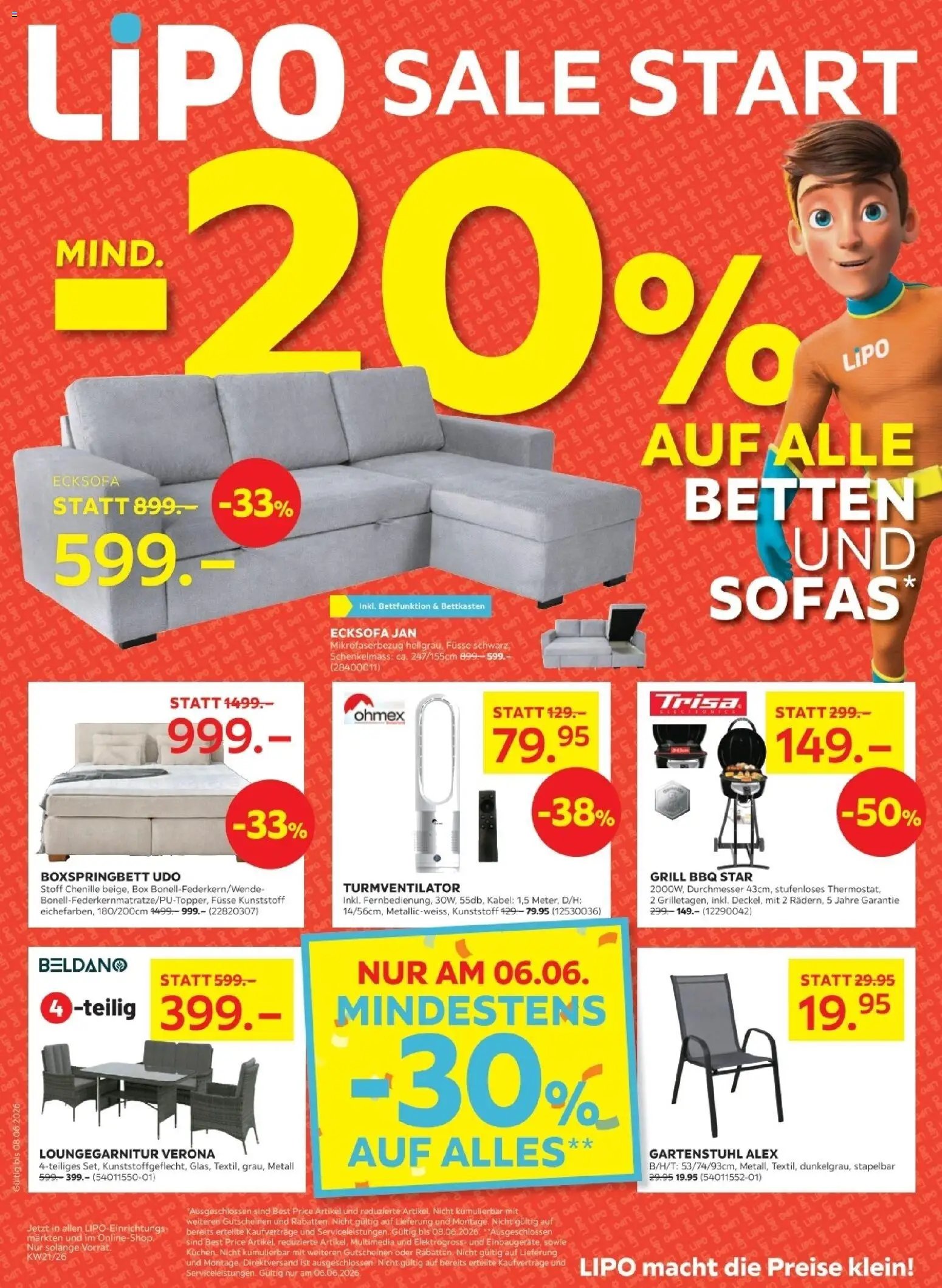 Lipo Aktionen (2026-05-19 - 2026-06-08)