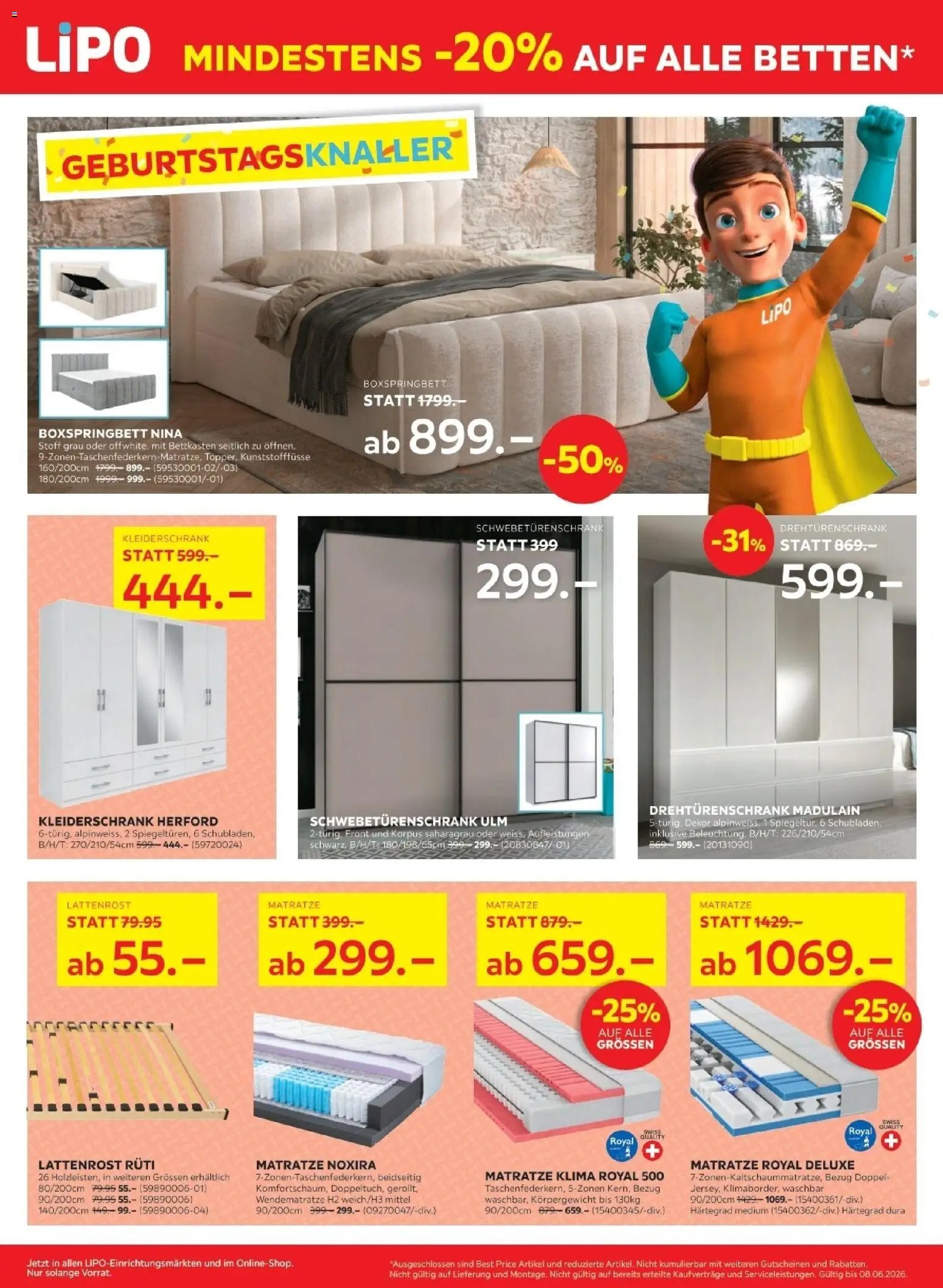 Lipo Aktionen (2026-05-19 - 2026-06-08)