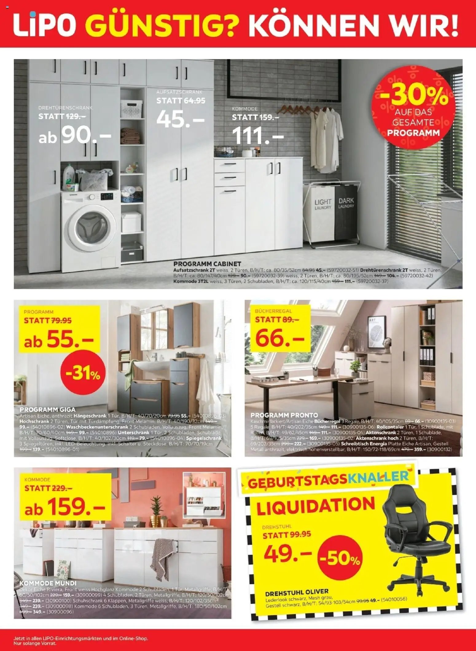 Lipo Aktionen (2026-05-19 - 2026-06-08)