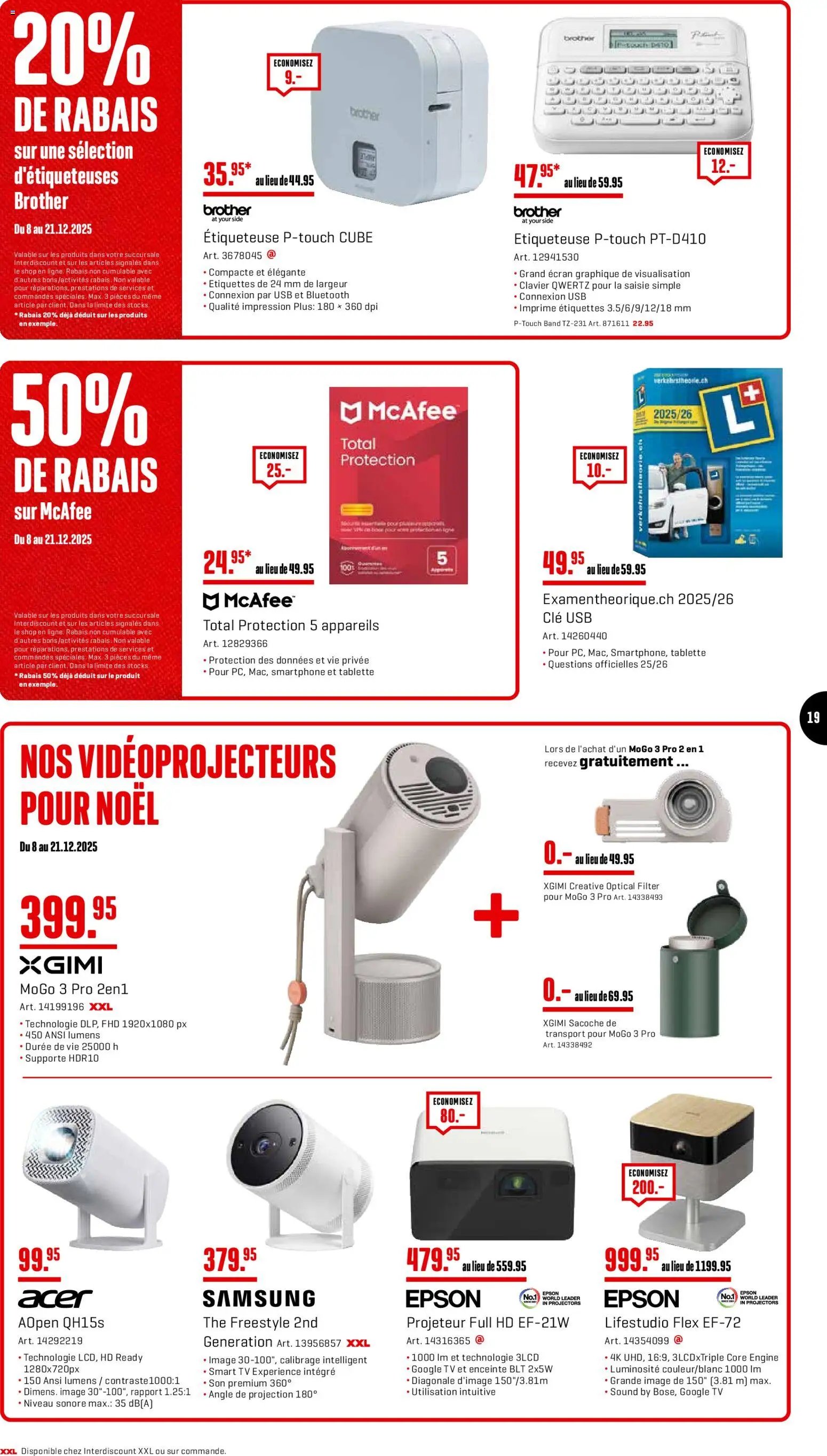 Interdiscount Aktionen FR (2025-12-08 - 2025-12-21)