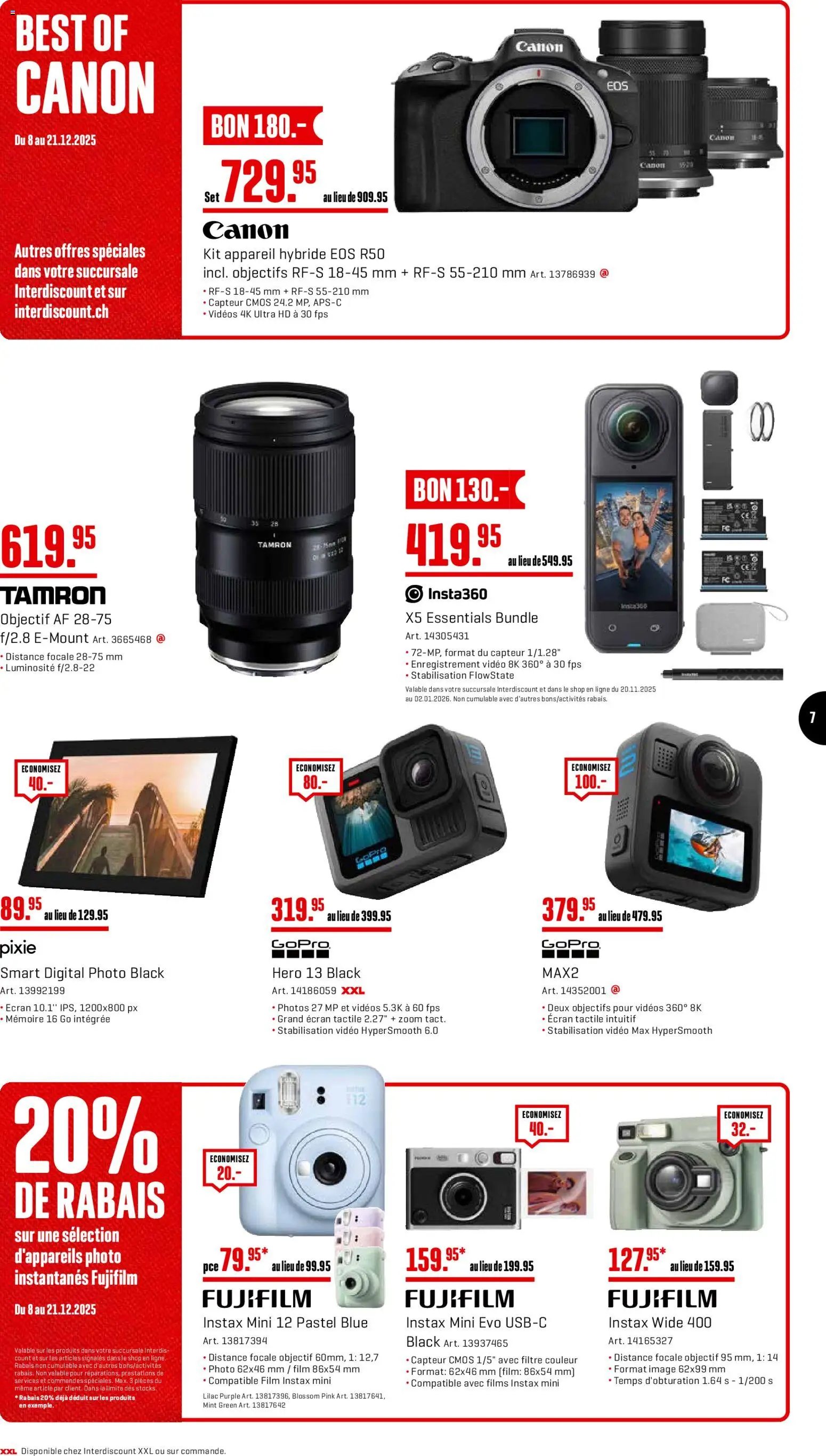 Interdiscount Aktionen FR (2025-12-08 - 2025-12-21)