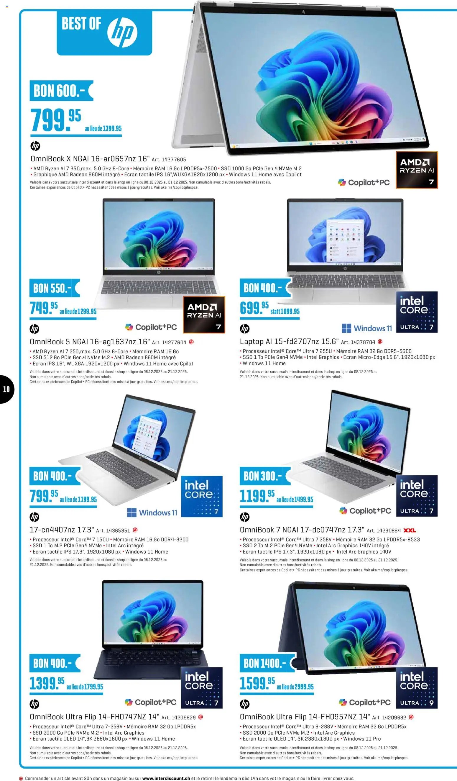 Interdiscount Aktionen FR (2025-12-08 - 2025-12-21)