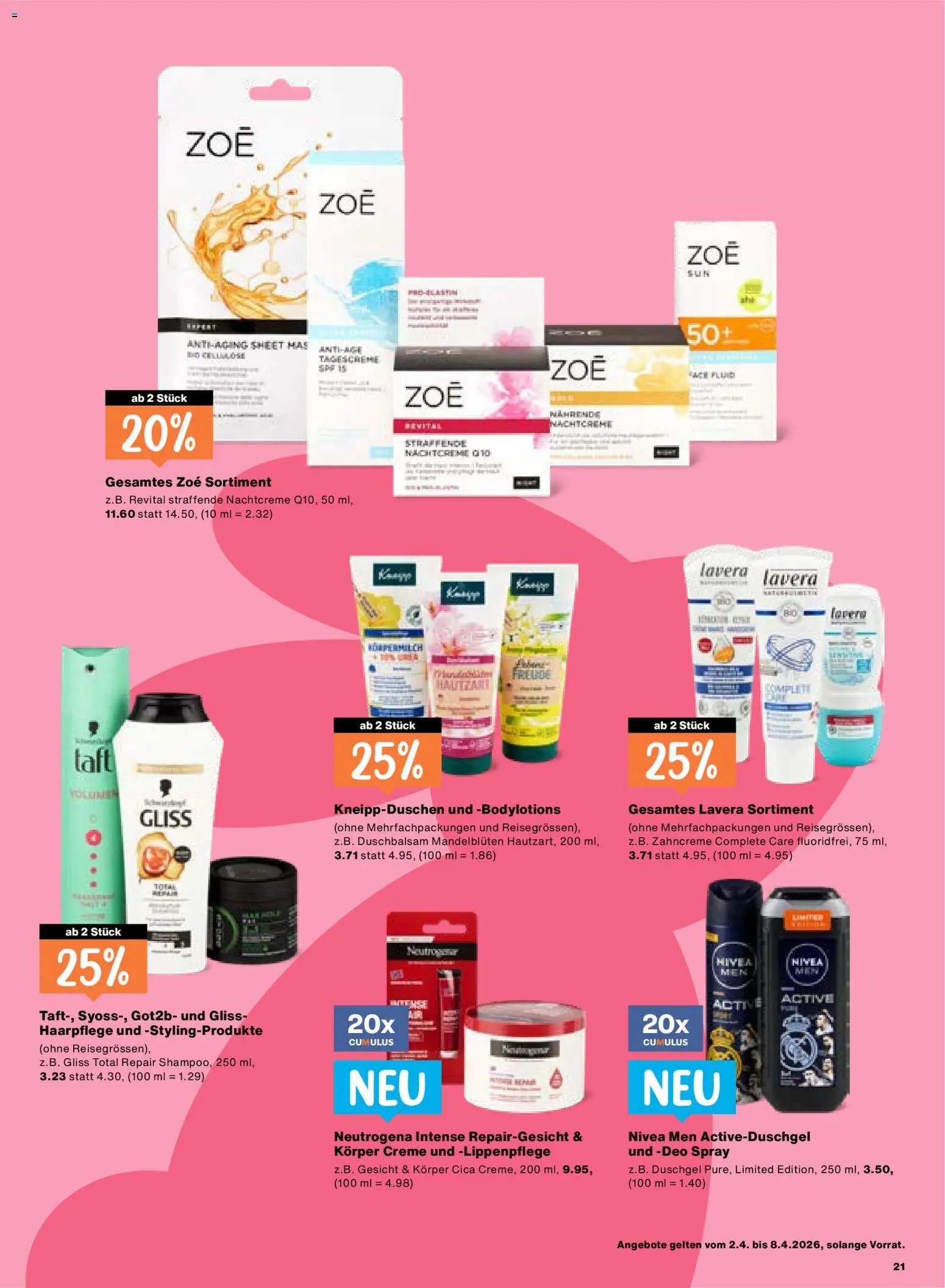 Migros aktionen (2026-04-02 - 2026-04-08)