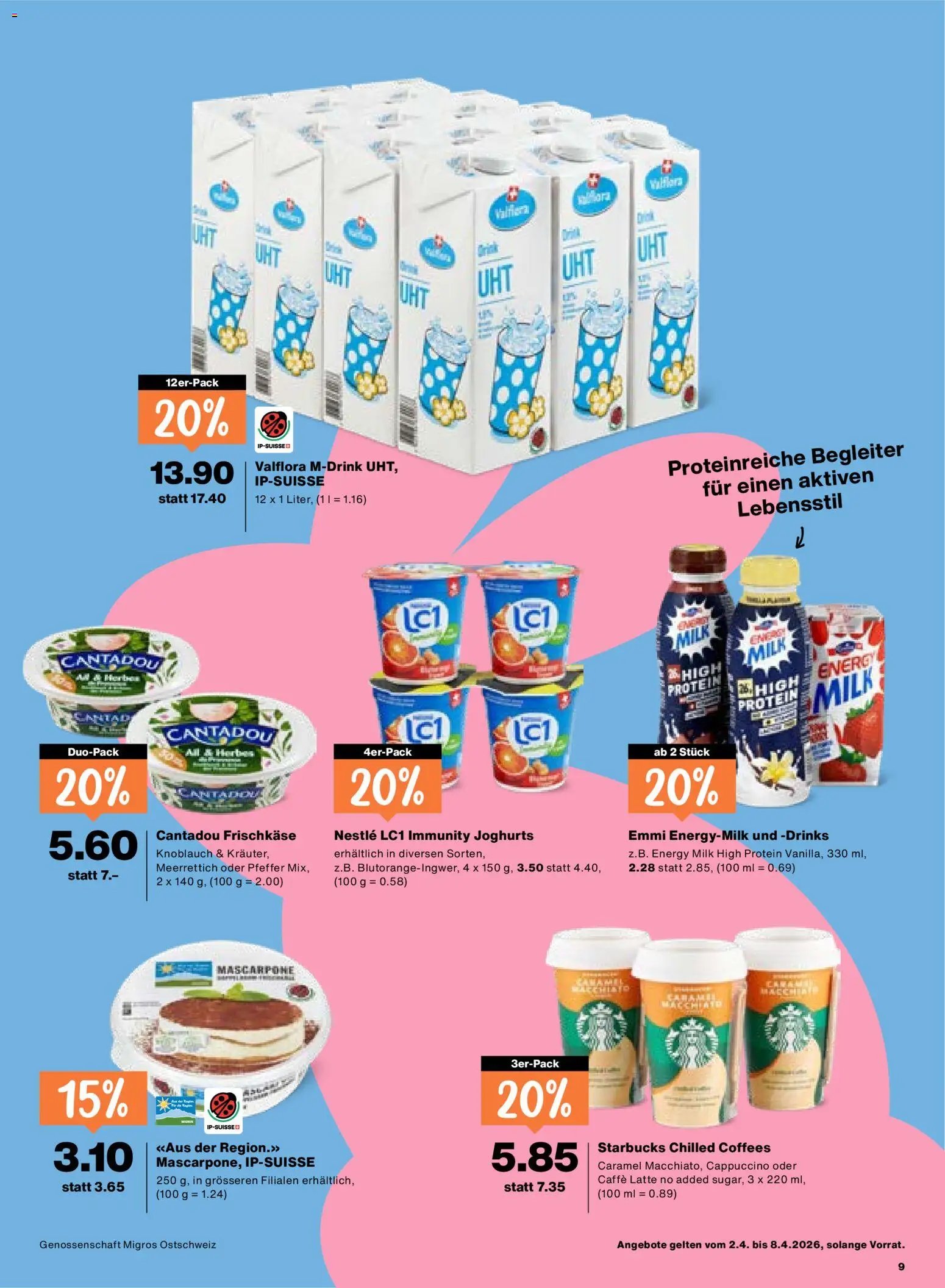 Migros aktionen (2026-04-02 - 2026-04-08)