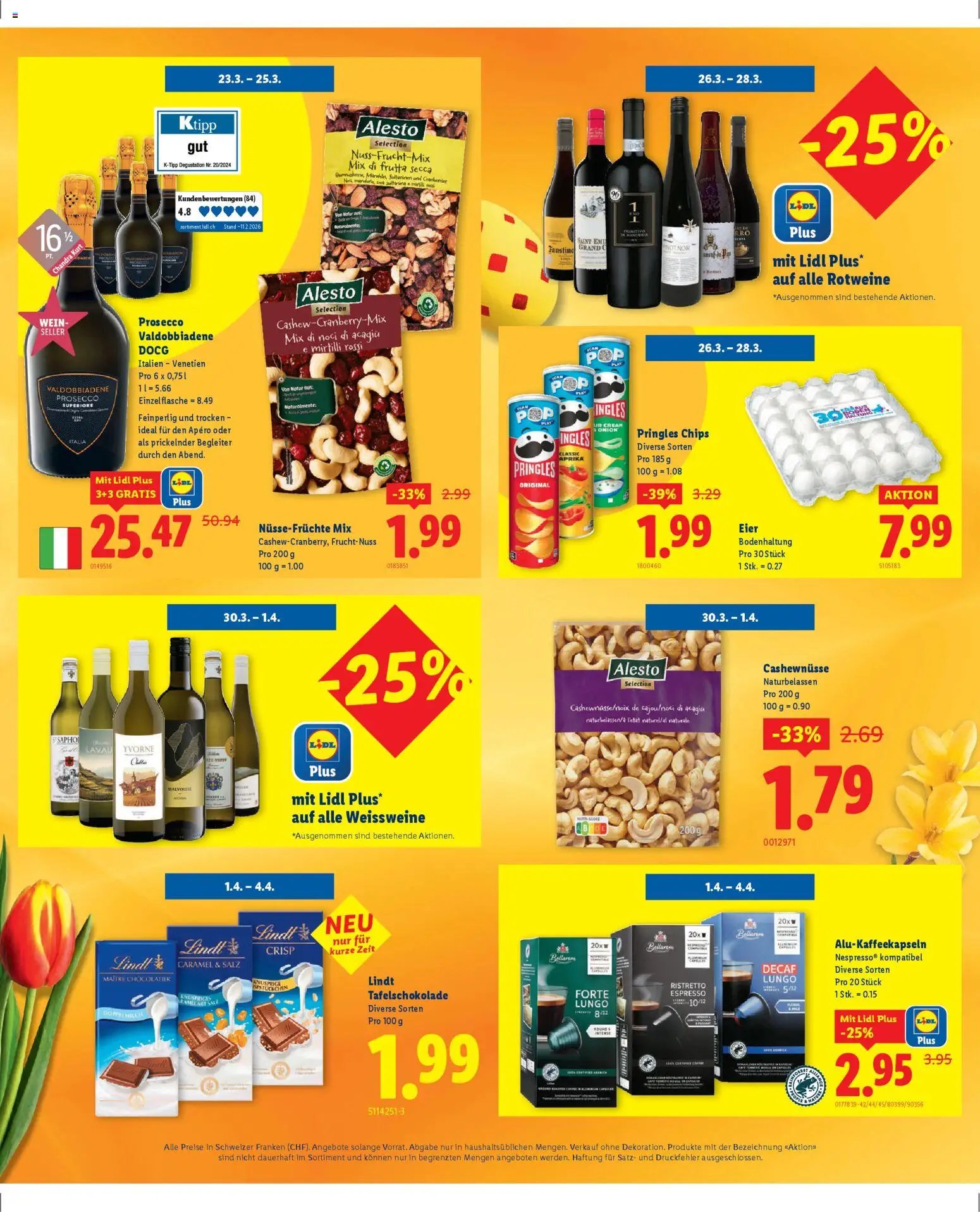 Lidl aktionen Osterpreiskalender (2026-03-12 - 2026-04-04)