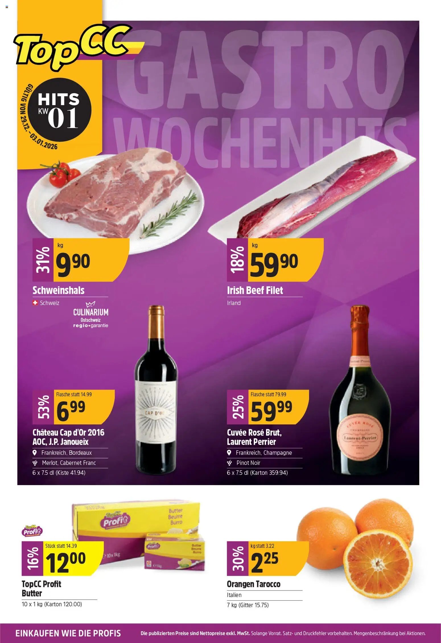 TopCC Aktionen (2025-12-29 - 2026-01-03)