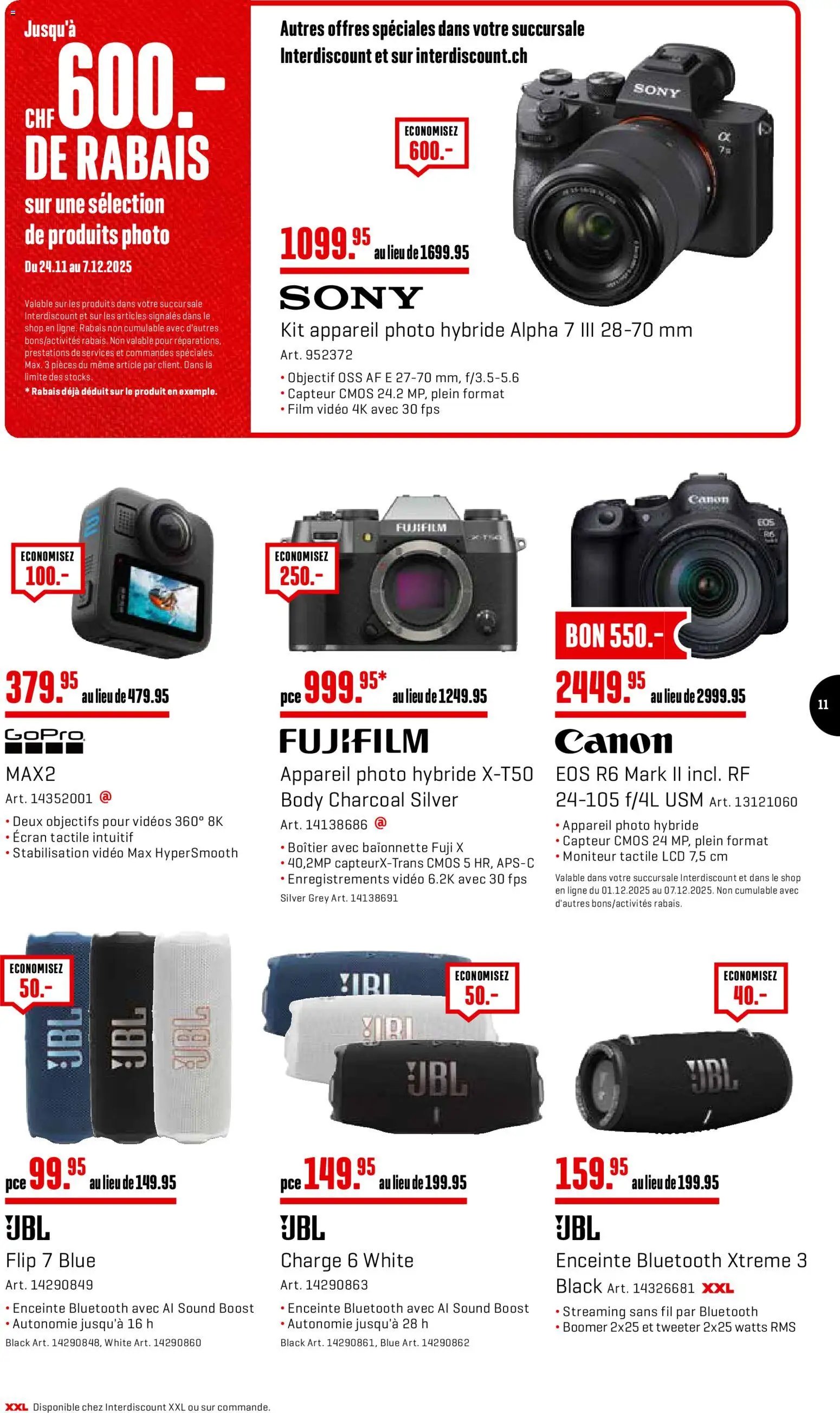 Interdiscount Aktionen FR (2025-12-01 - 2025-12-07) | 11