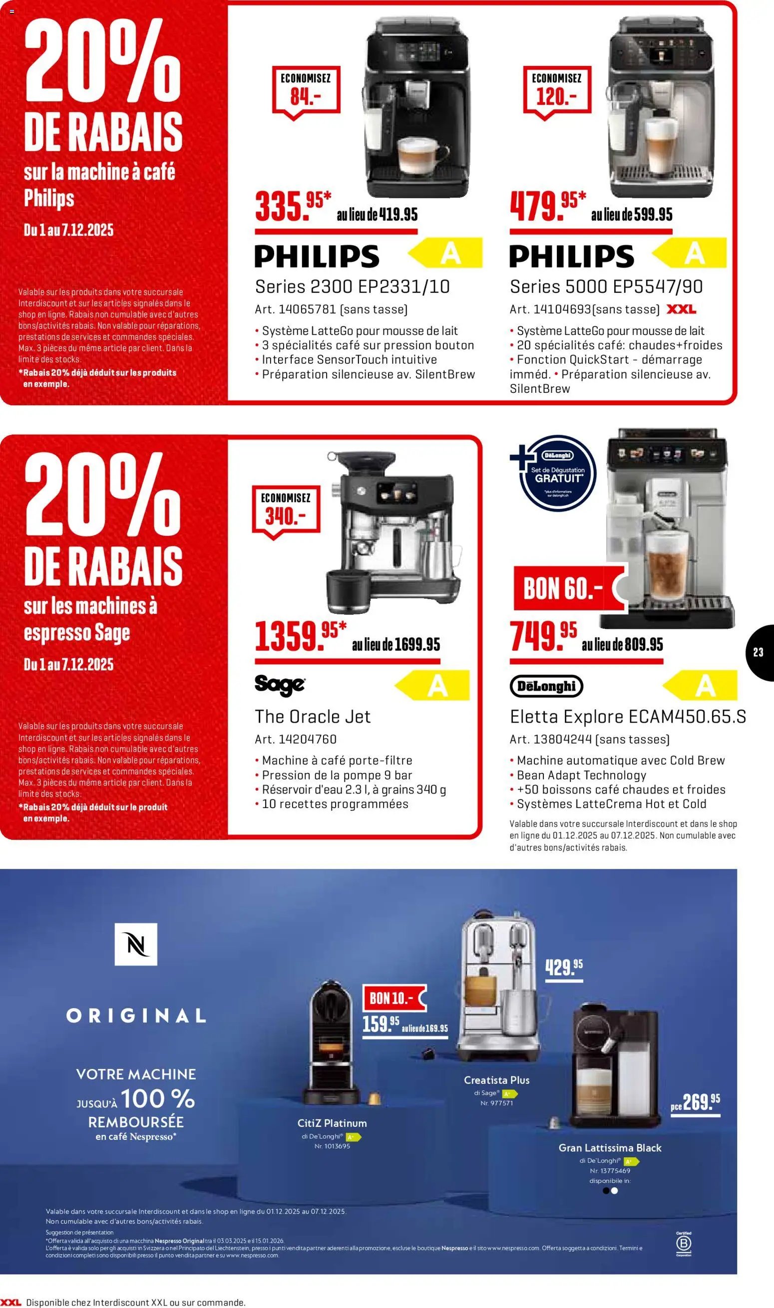 Interdiscount Aktionen FR (2025-12-01 - 2025-12-07) | 23